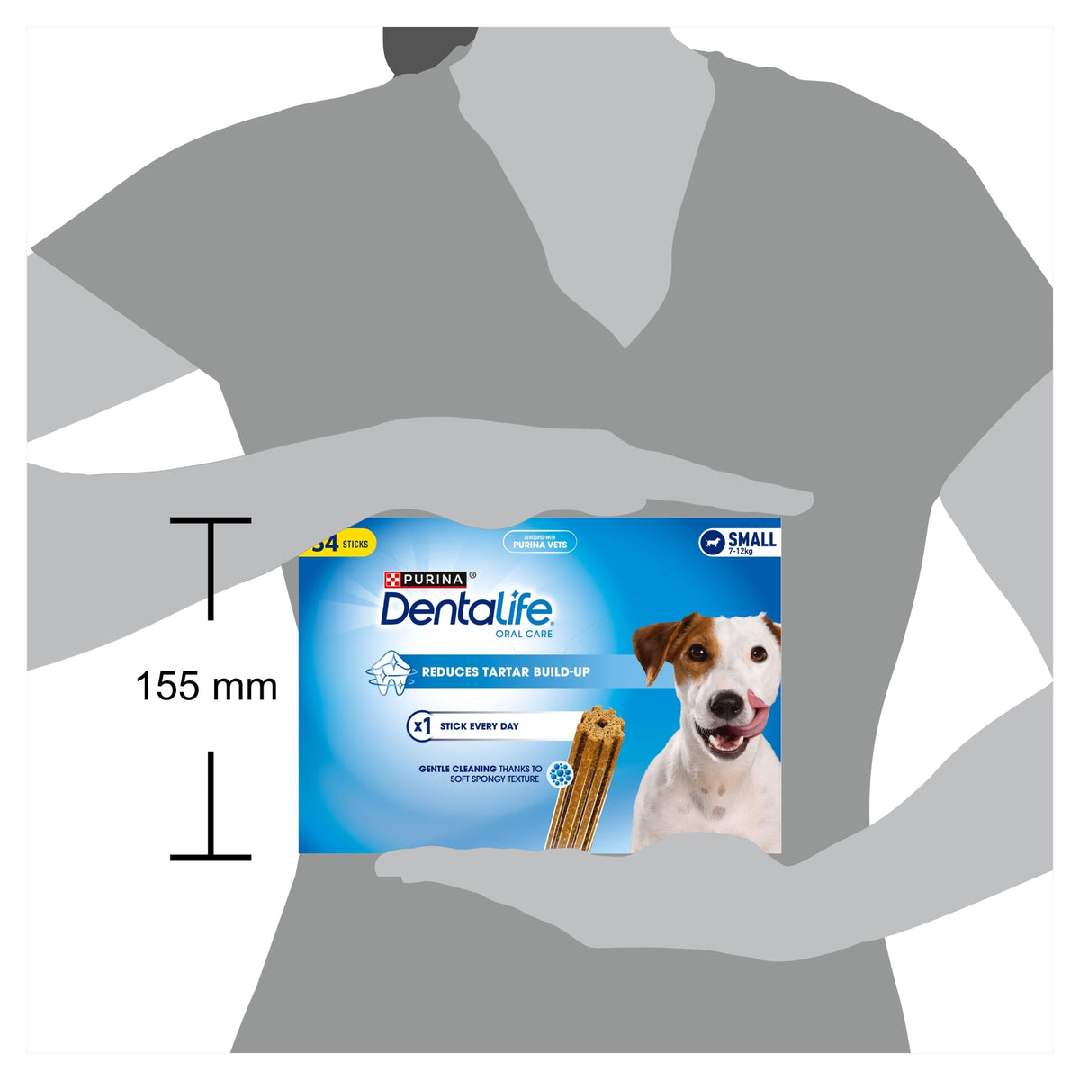 DENTALIFE Dental Chicken Cat Treats 40g (Pack of 8)