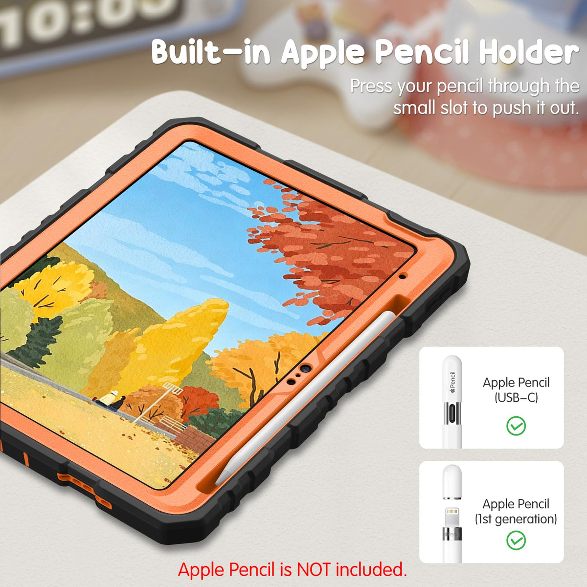 FINTIE Kid-Friendly Case for iPad (A16) 11th Gen 11 Inch, iPad 10th Gen