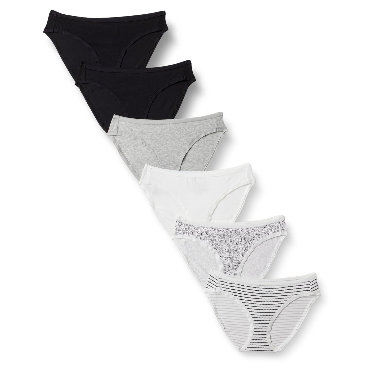 Amazon Essentials Women's Cotton Bikini Brief Underwear (Available in Plus Size)