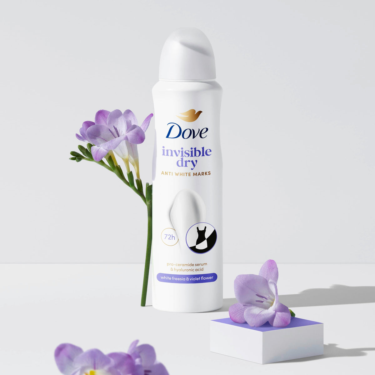 Dove Advanced Care Original Anti-perspirant Deodorant Spray with Triple Moisturising technology aerosol for 72 hours of protection 100 ml