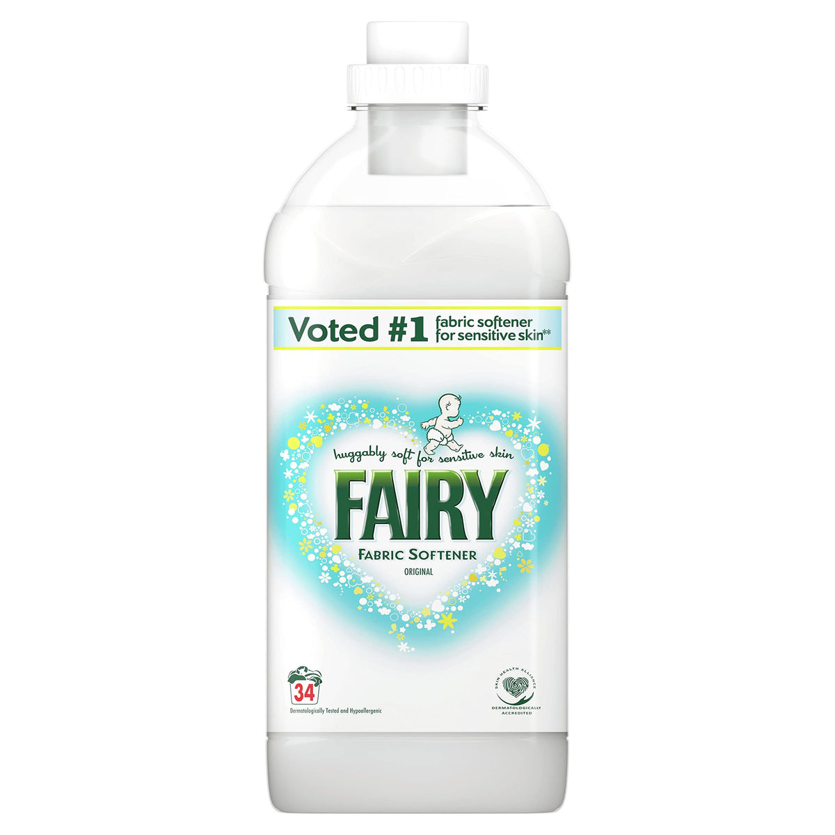 Fairy Super Concentrate Fabric Softener Conditioner 4.8L – 240 Washes – Gentle Softness for Sensitive Skin & Baby Clothes