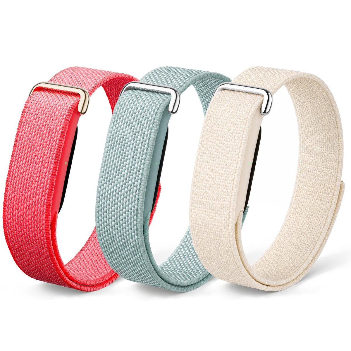 Compatible with Google Fitbit Air Strap Nylon Loop Sport Replacement Band