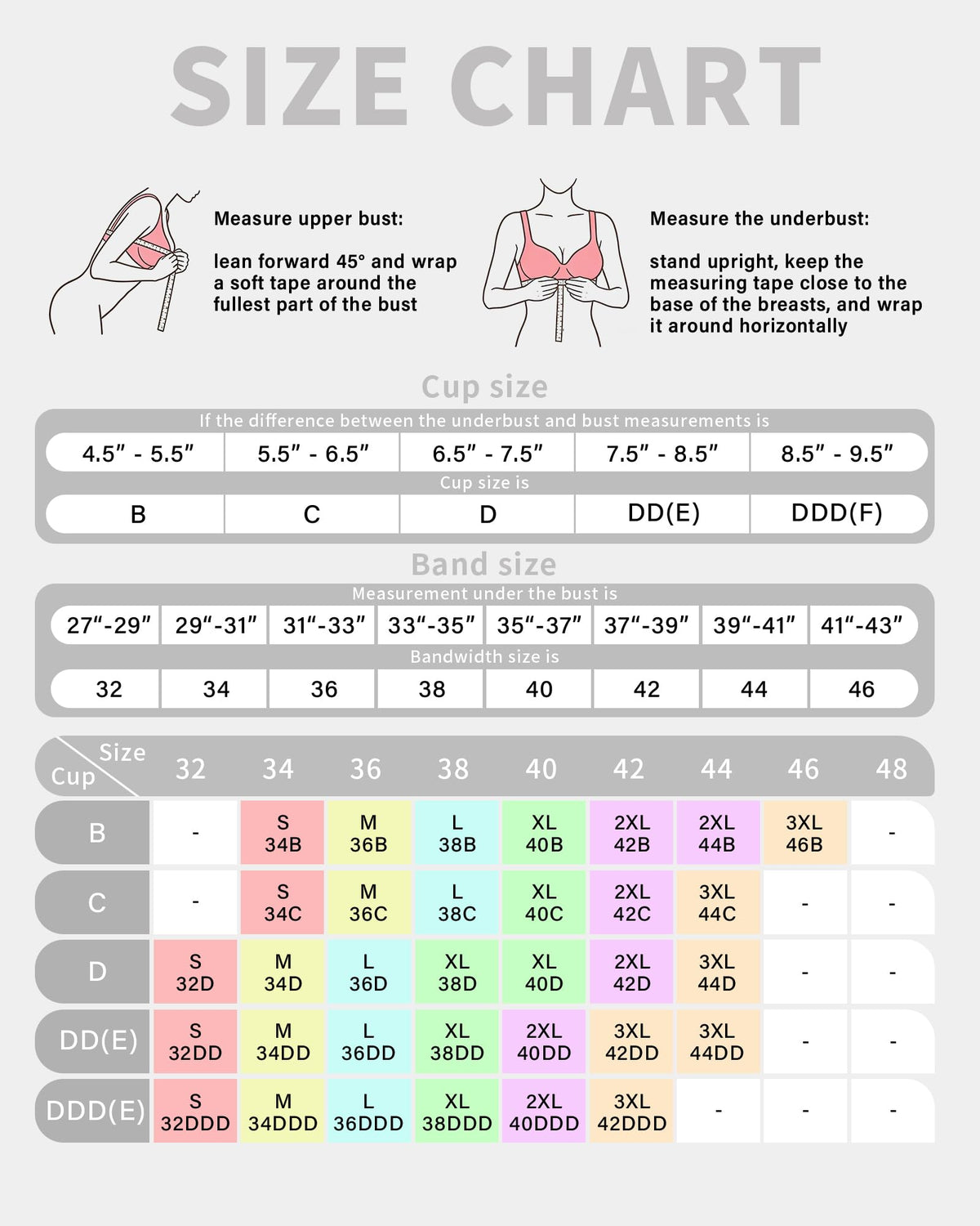 HOWIN Jelly Bras for Women Non Wired Seamless Gel Plus Size Push Up Bras
