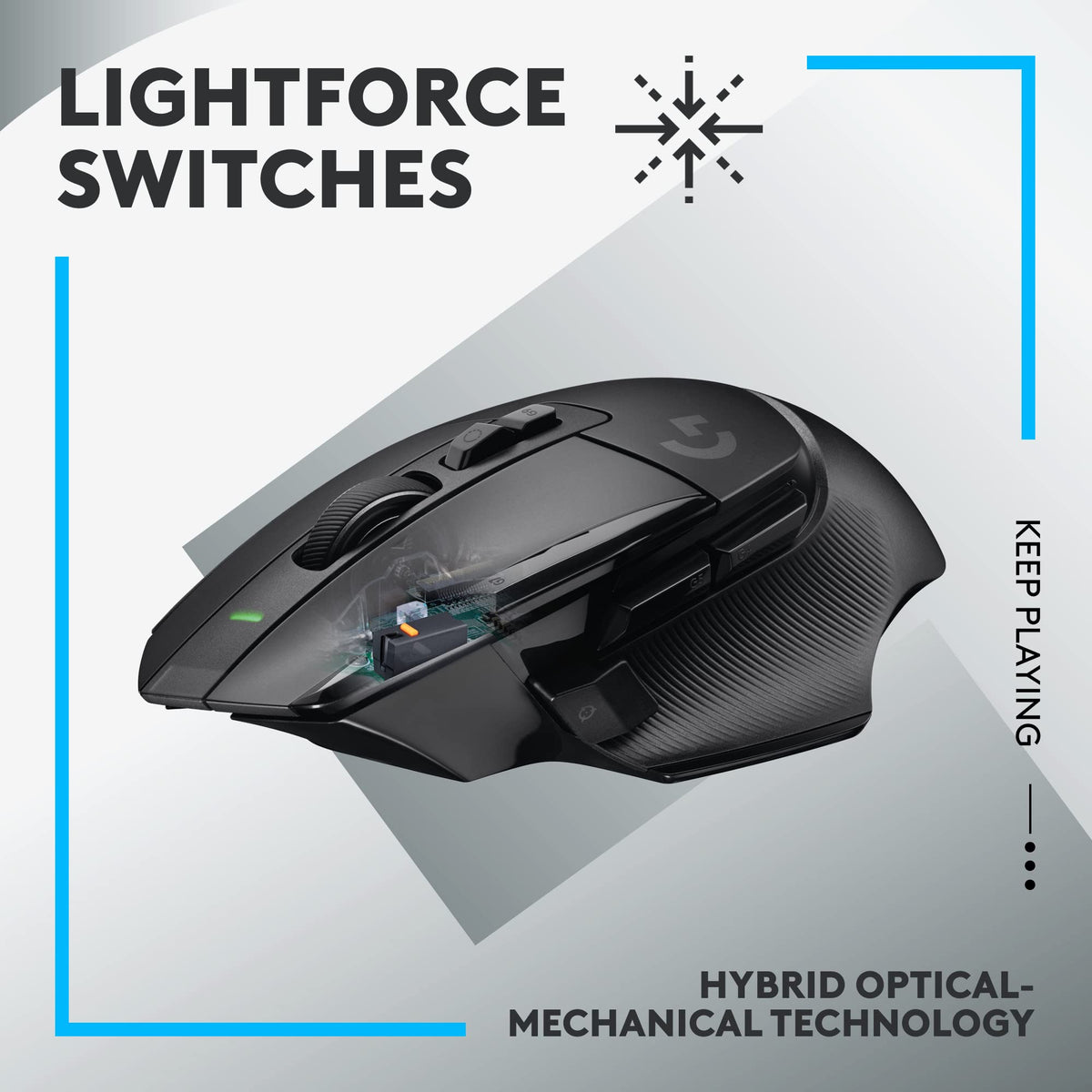 Logitech G G502 X PLUS Lightspeed Wireless RGB Gaming mouse