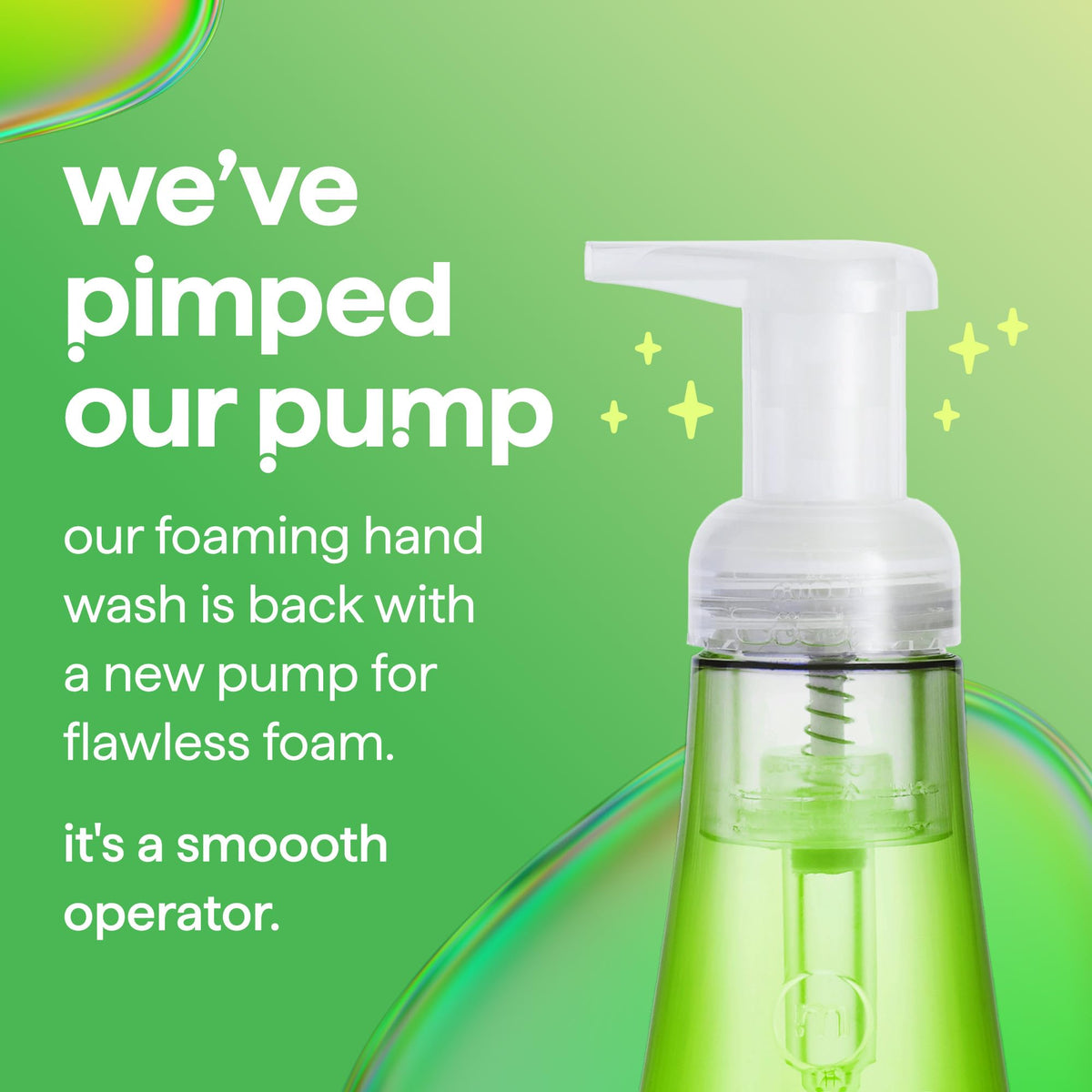 Method Foaming Hand Wash, Hibiscus Berry, Gentle Clean, 300ml