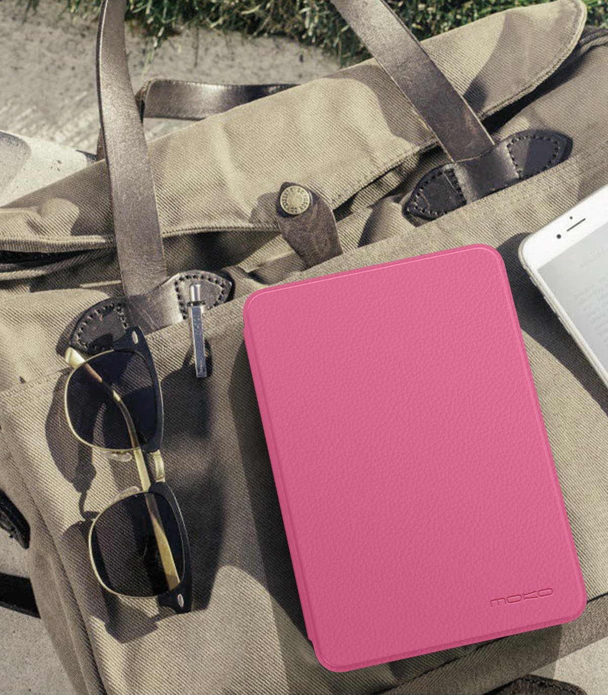 MoKo Case for 6" Amazon Kindle Basic 11th Gen 2024/2022, Matcha