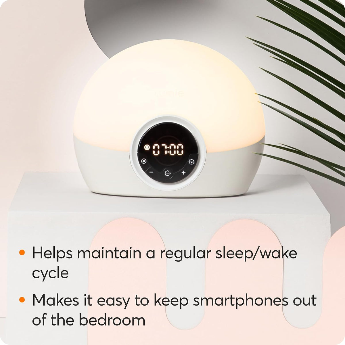 Lumie Bodyclock Spark 100 Wake-Up Light Alarm Clock, White
