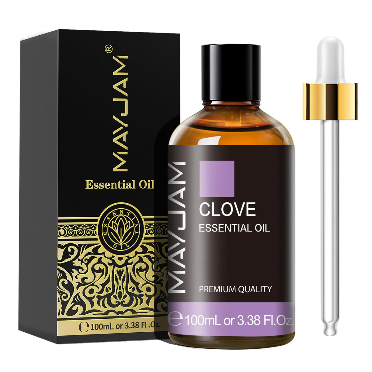 MAYJAM Peppermint Essential Oil 100ML - Premium Diffuser Oil