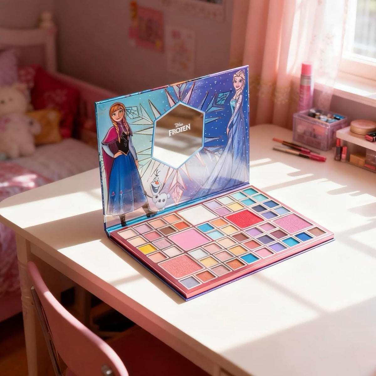 Disney Frozen 55-Well Face Palette, Eyeshadow, Ages 13+