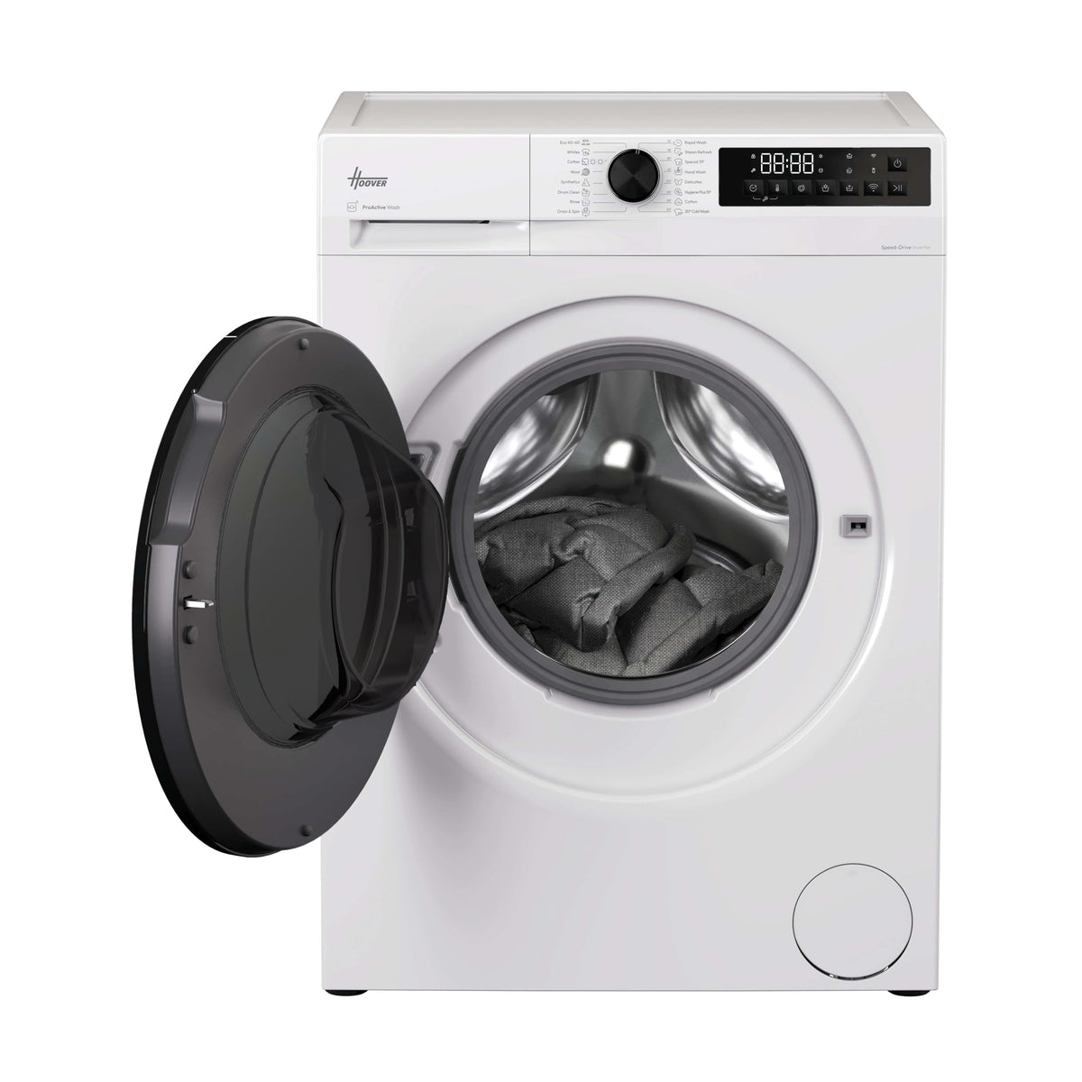 Hoover Pro Wash&Dry Series 3 Washer Dryer, 10+6kg, Graphite & Black, A-20%