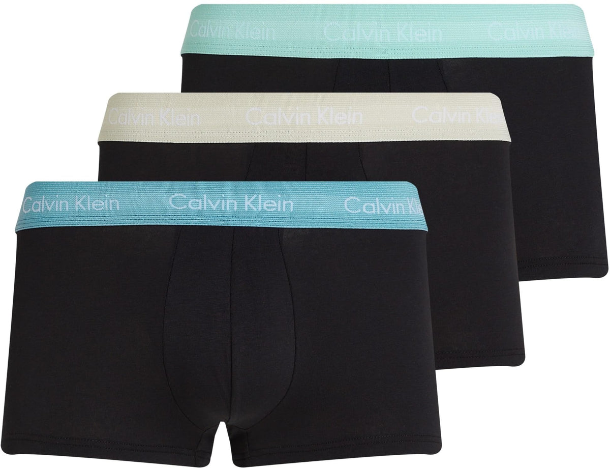 Calvin Klein Men’s 3 Pack Low Rise Trunks Underwear