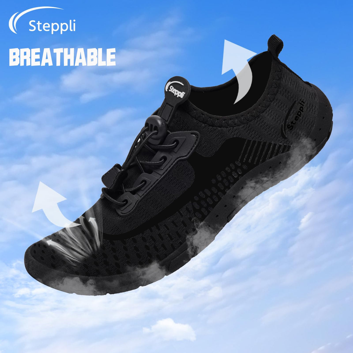 Steppli Water Shoes Beach Barefoot Swim Sea Aqua Shoes for Men Women