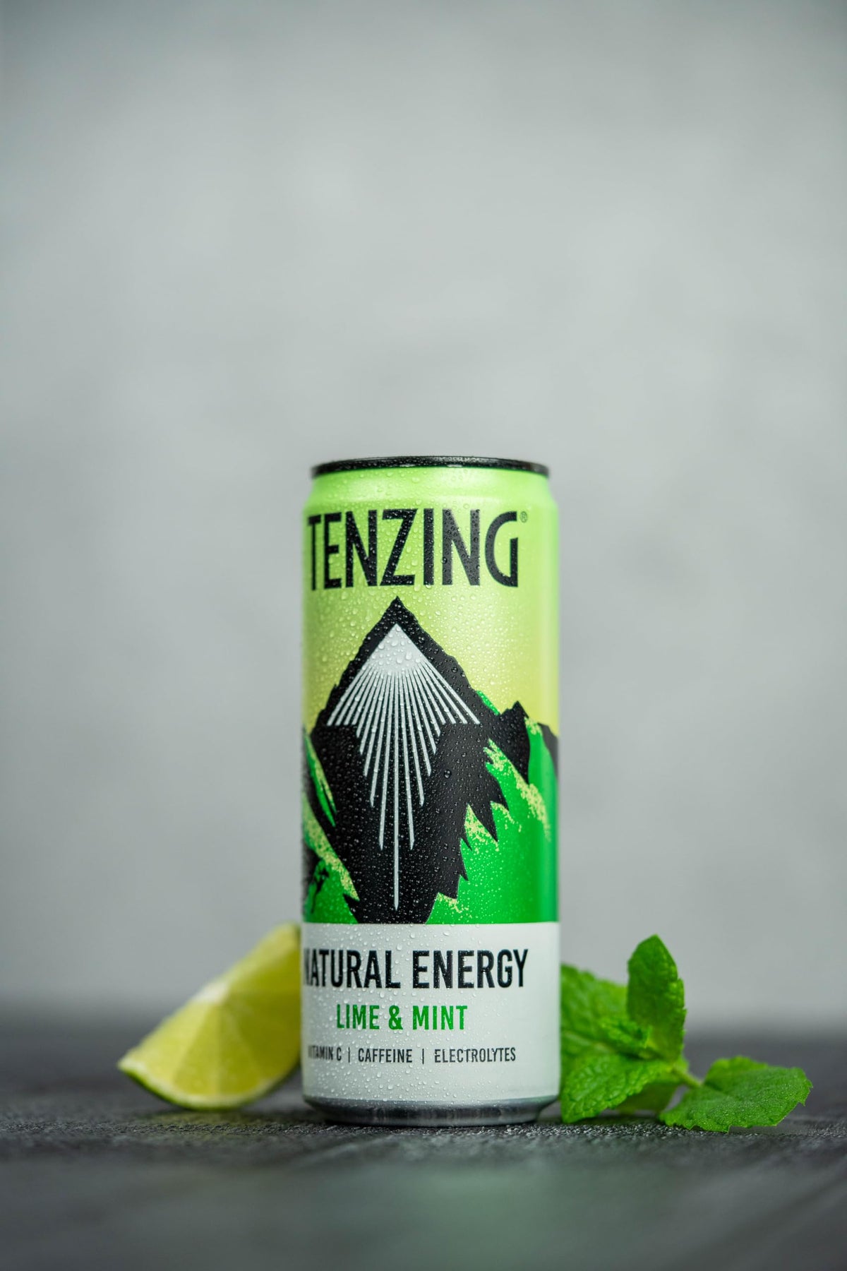 TENZING Natural Energy Drink, Plant Based, Vegan, & Gluten Free, +BCAA, Apple & Seaberry, 330ml (Pack of 12) - Packaging may vary