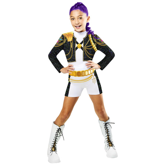 Rubies Official Netflix KPop Demon Hunters Rumi Golden Classic Kids Costume — Fancy Dress | EN71 Tested