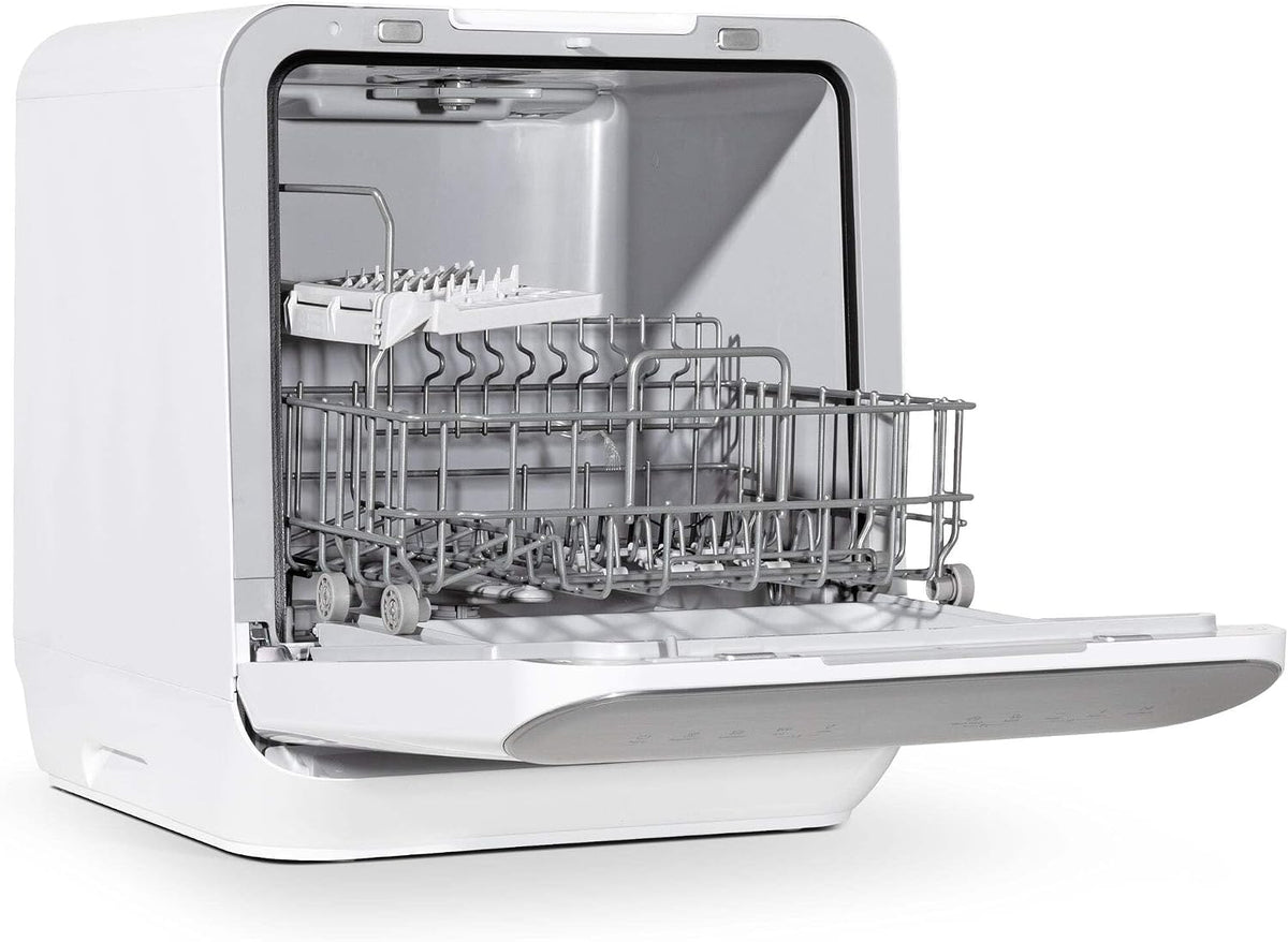 Baridi Table Top Dishwasher, 6L Portable Mini Dishwasher, 3 Place Settings, 7 Wash Functions - DH72