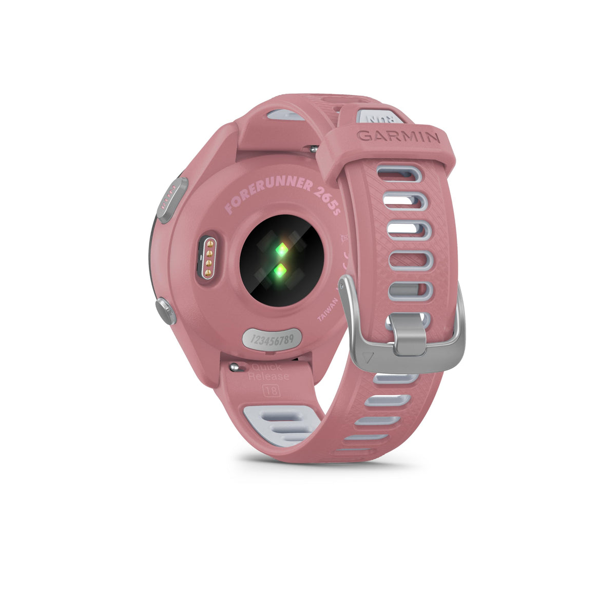 Garmin Forerunner 265S, 42mm GPS running smartwatch, Whitestone
