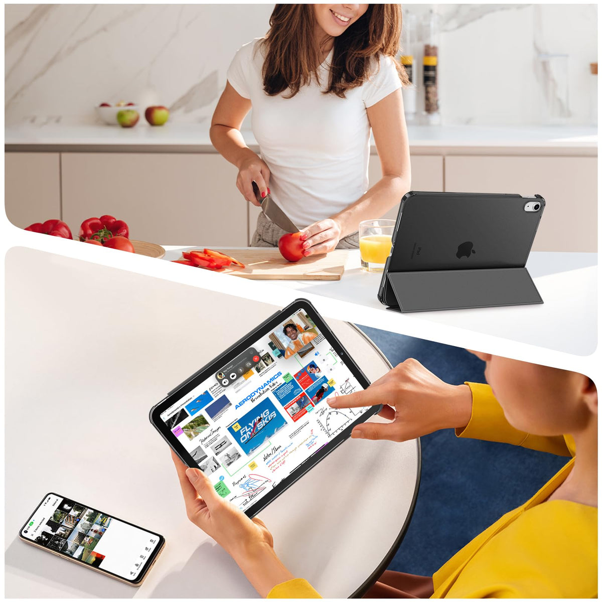 FINTIE Case for iPad A16 11th Gen 11 Inch 2025 and 10th Gen 10.9 Inch 2022
