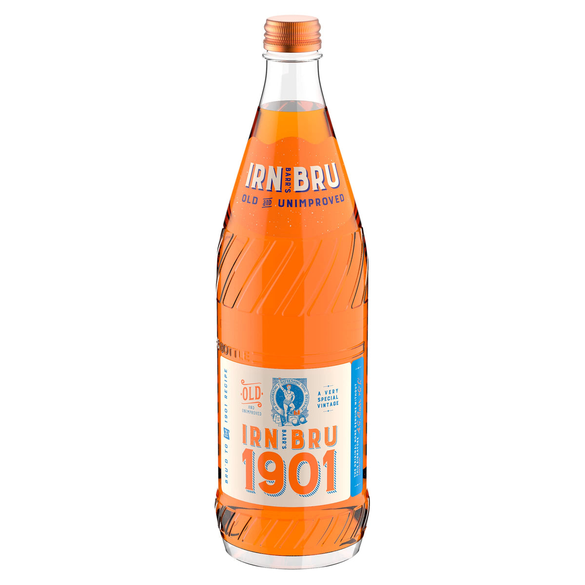 IRN-BRU Carbonated Soft Drink, 24 Pack, 330ml Cans