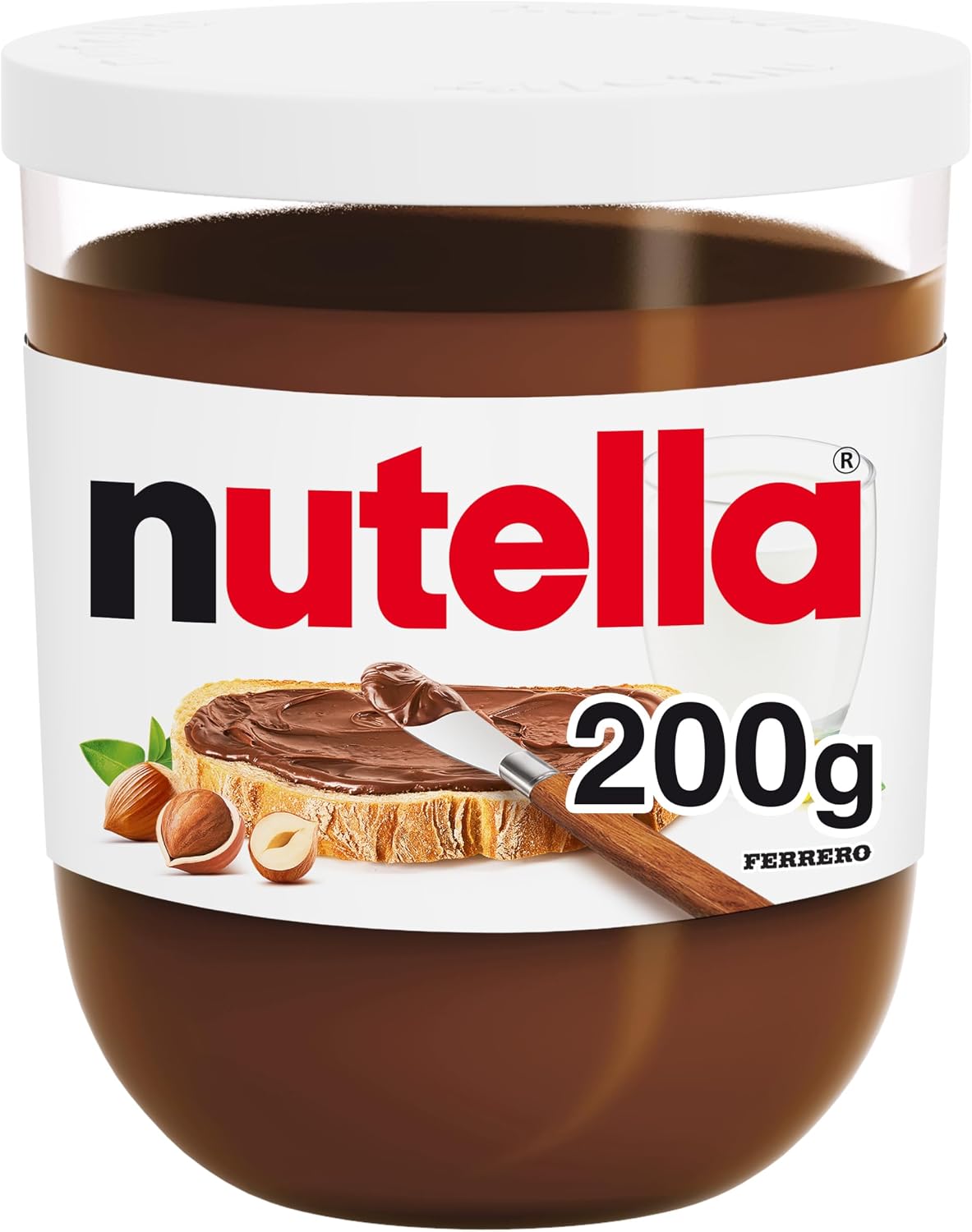 Nutella Hazelnut Chocolate Spread, 200g