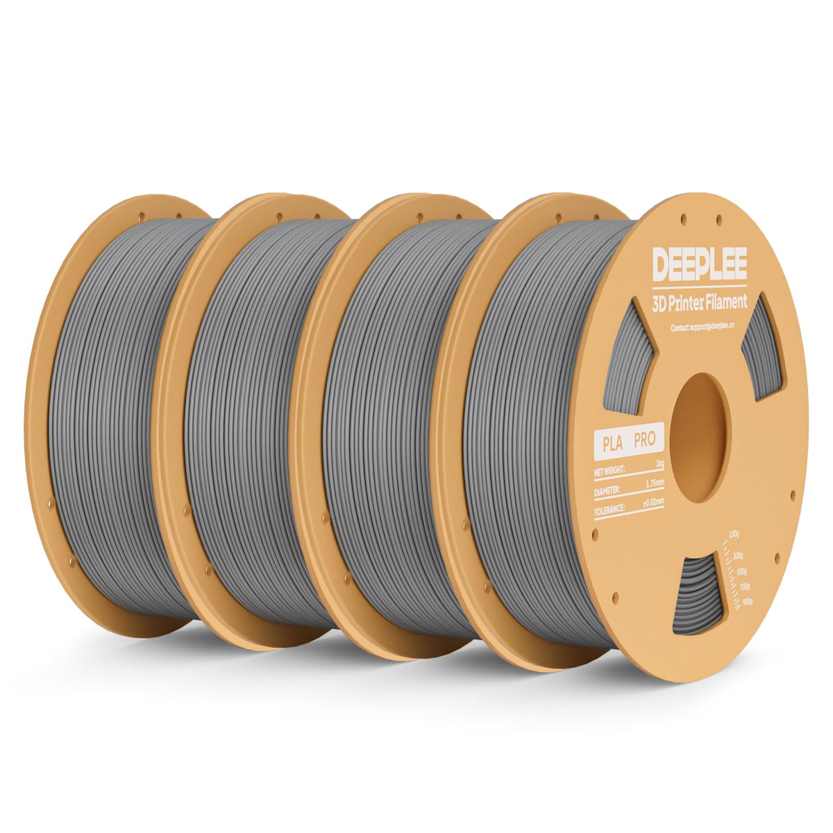 DEEPLEE PLA Filament 1.75mm PLA Pro White*1