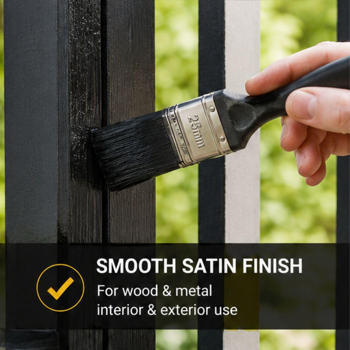 RUSTINS Small Job Satin Paint Chocolate 250ml