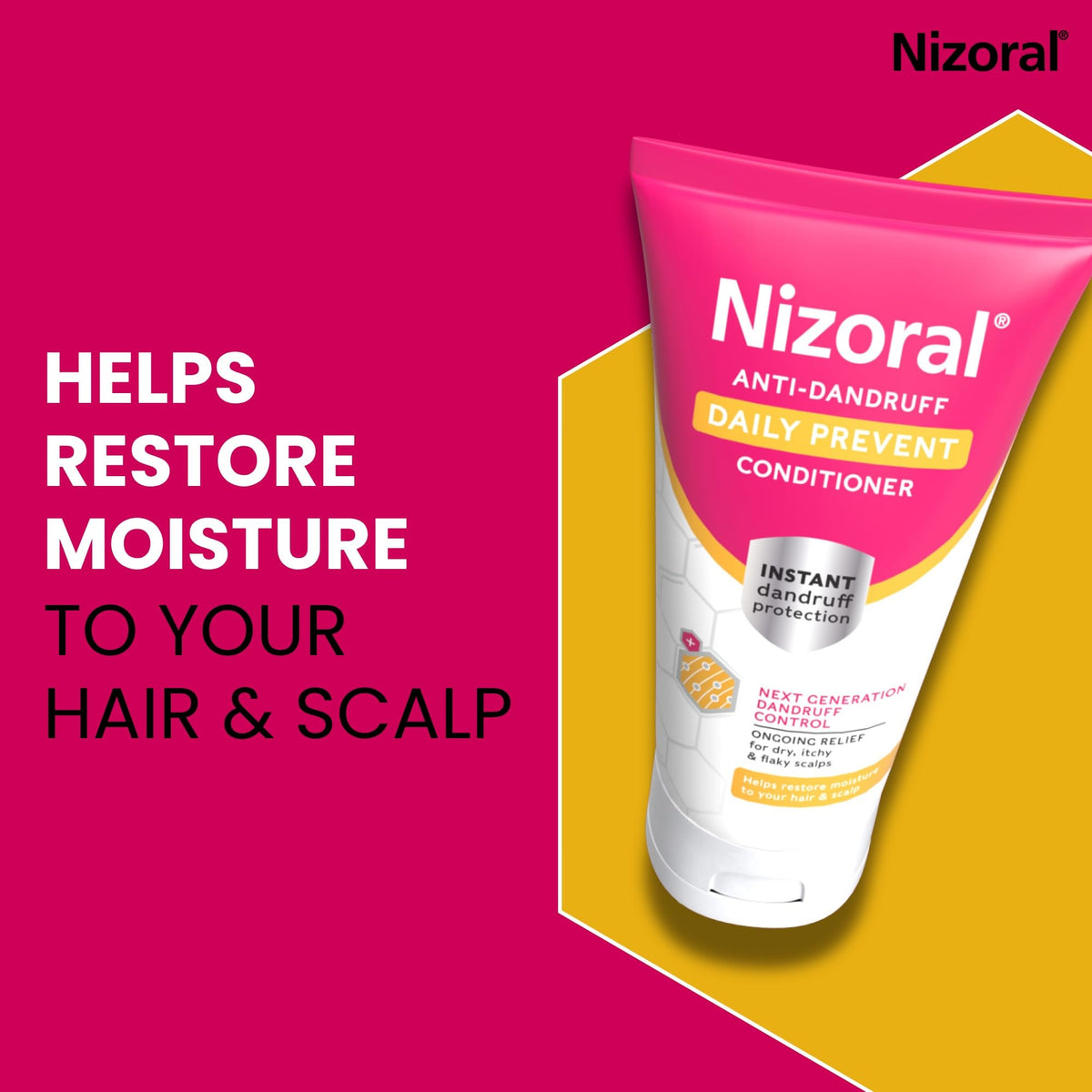 Nizoral Scalp Soothing Leave-In Treatment for Dry Itchy Scalp, 100ml