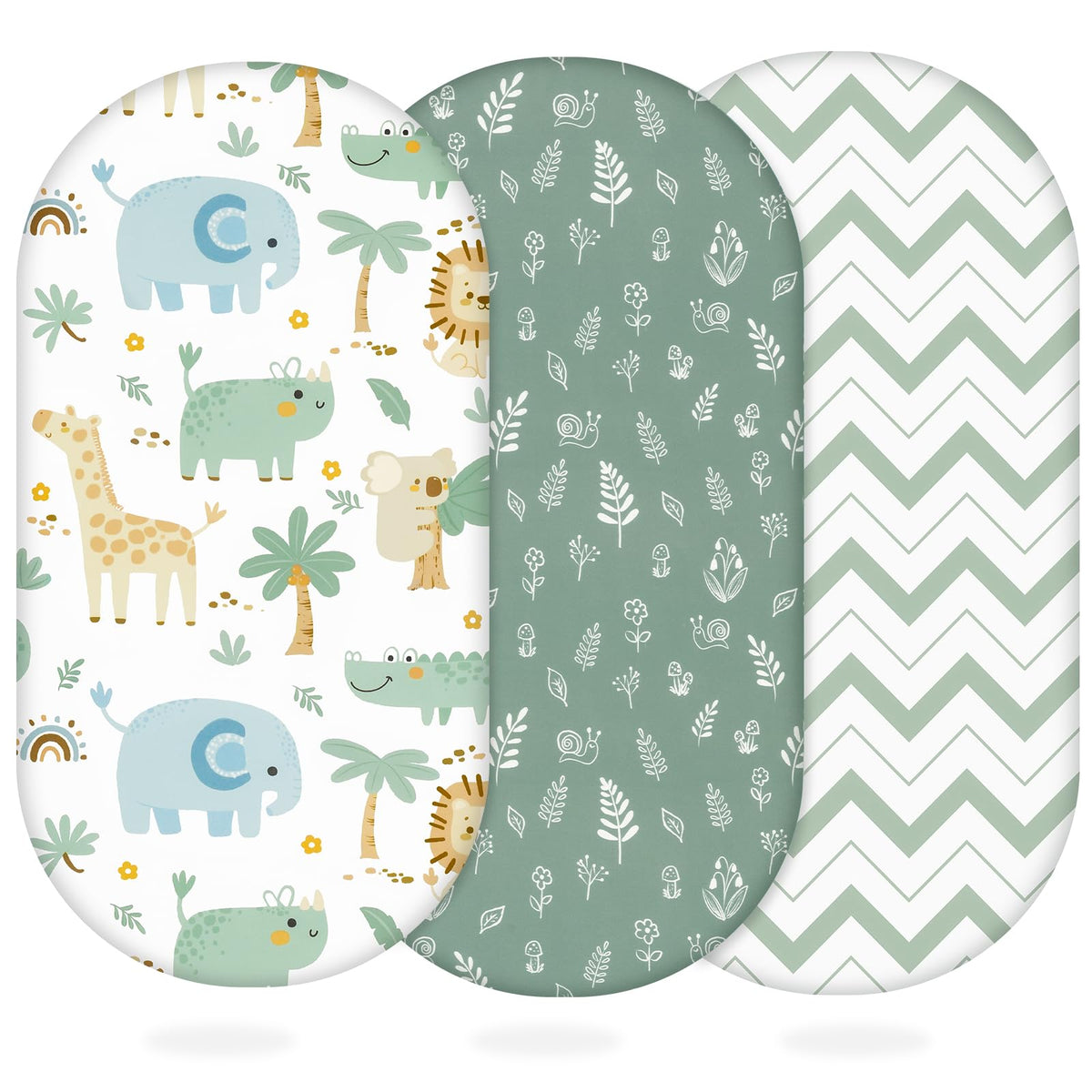 Cot Bed Sheets 120x60 cm Fitted for Baby and Toddler