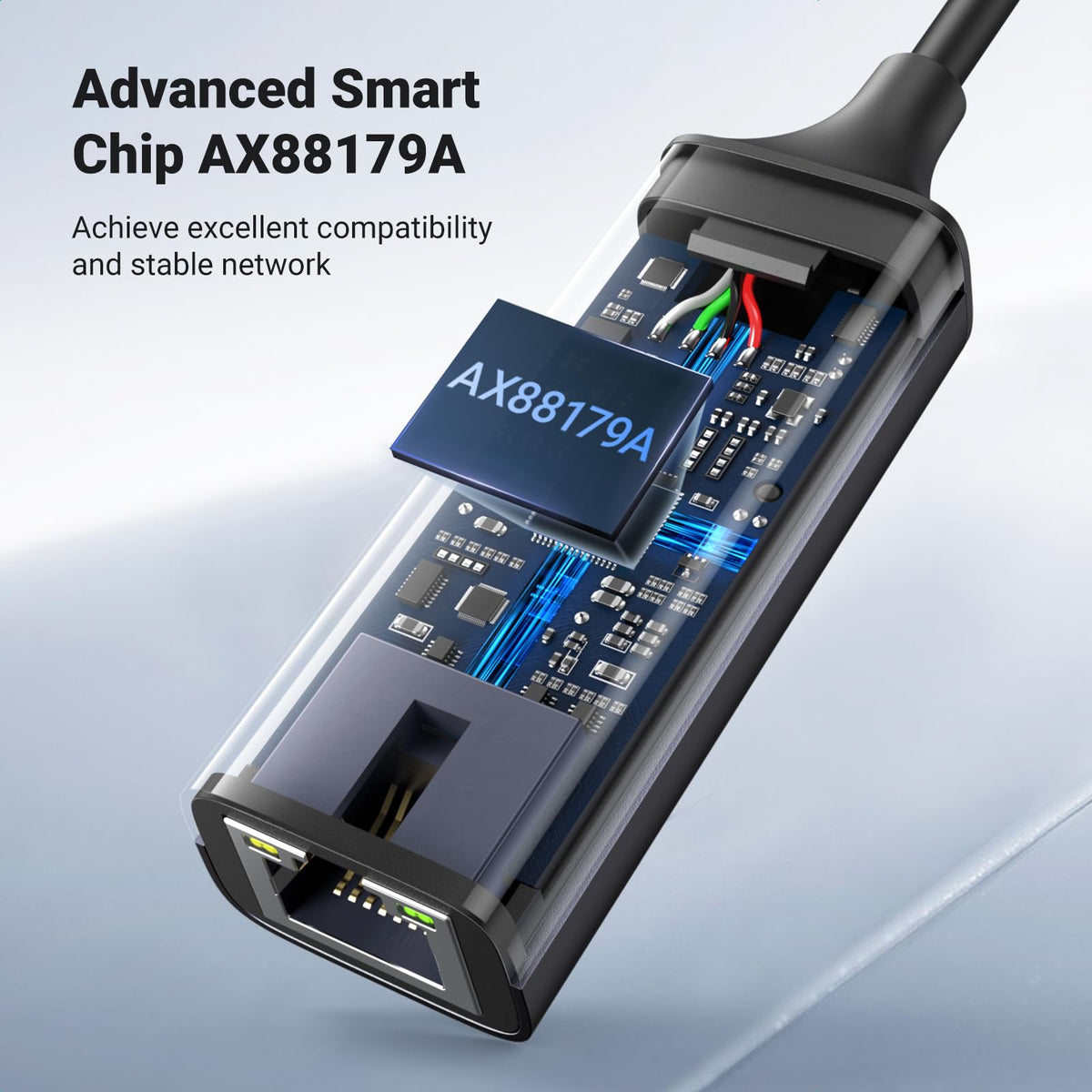 UGREEN USB C to Ethernet Adapter, Gigabit Wired Network Adapter
