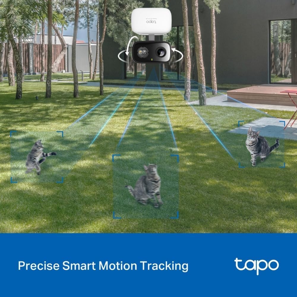 Tapo C216 2K 3MP Pan/Tilt Indoor Outdoor Security Camera Spotlights Camera