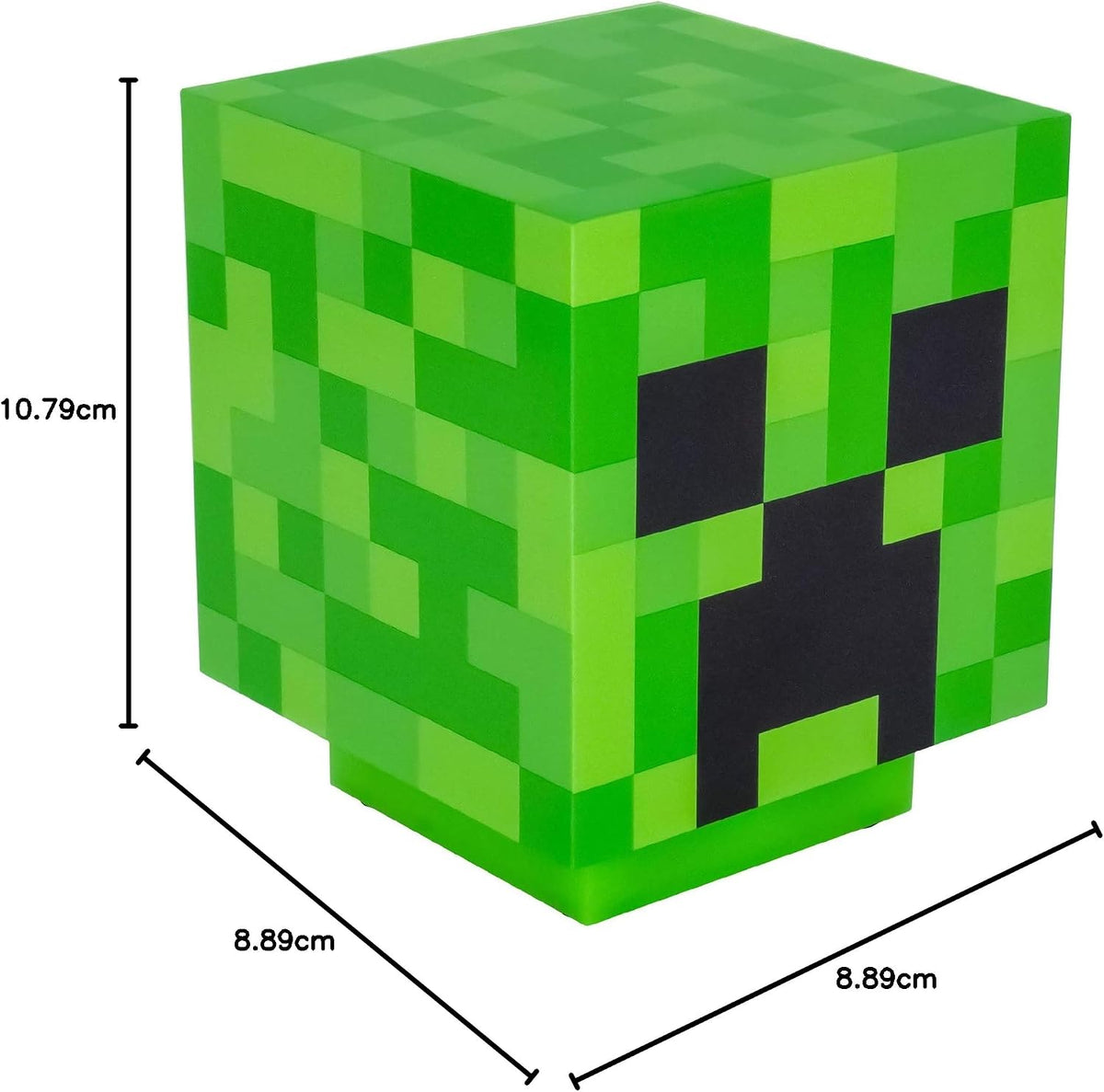Paladone Minecraft Creeper Light with Official Creeper Sounds, Battery Powered