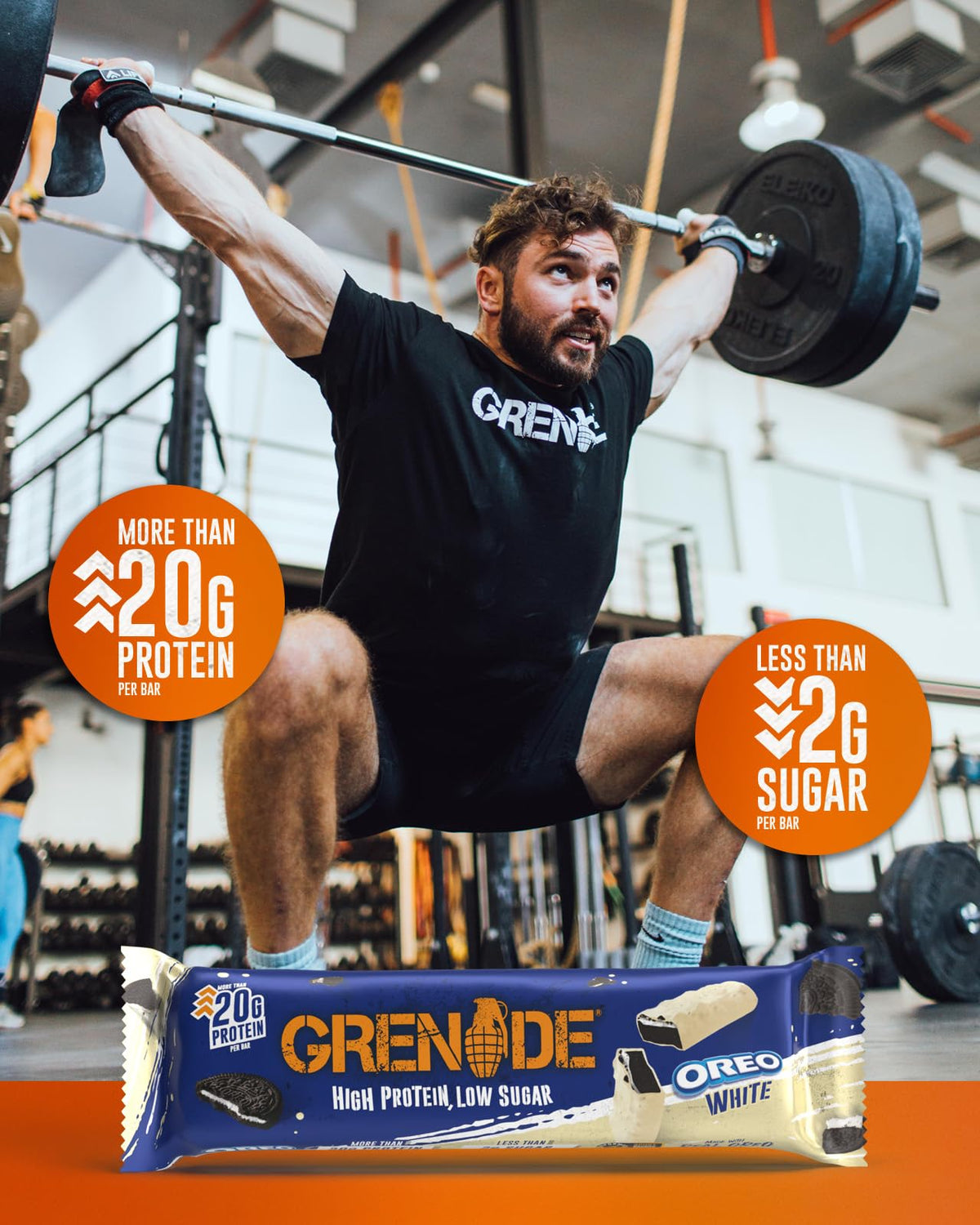 Grenade Chocolate Chip Salted Caramel Protein Bars, 12 x 60 g