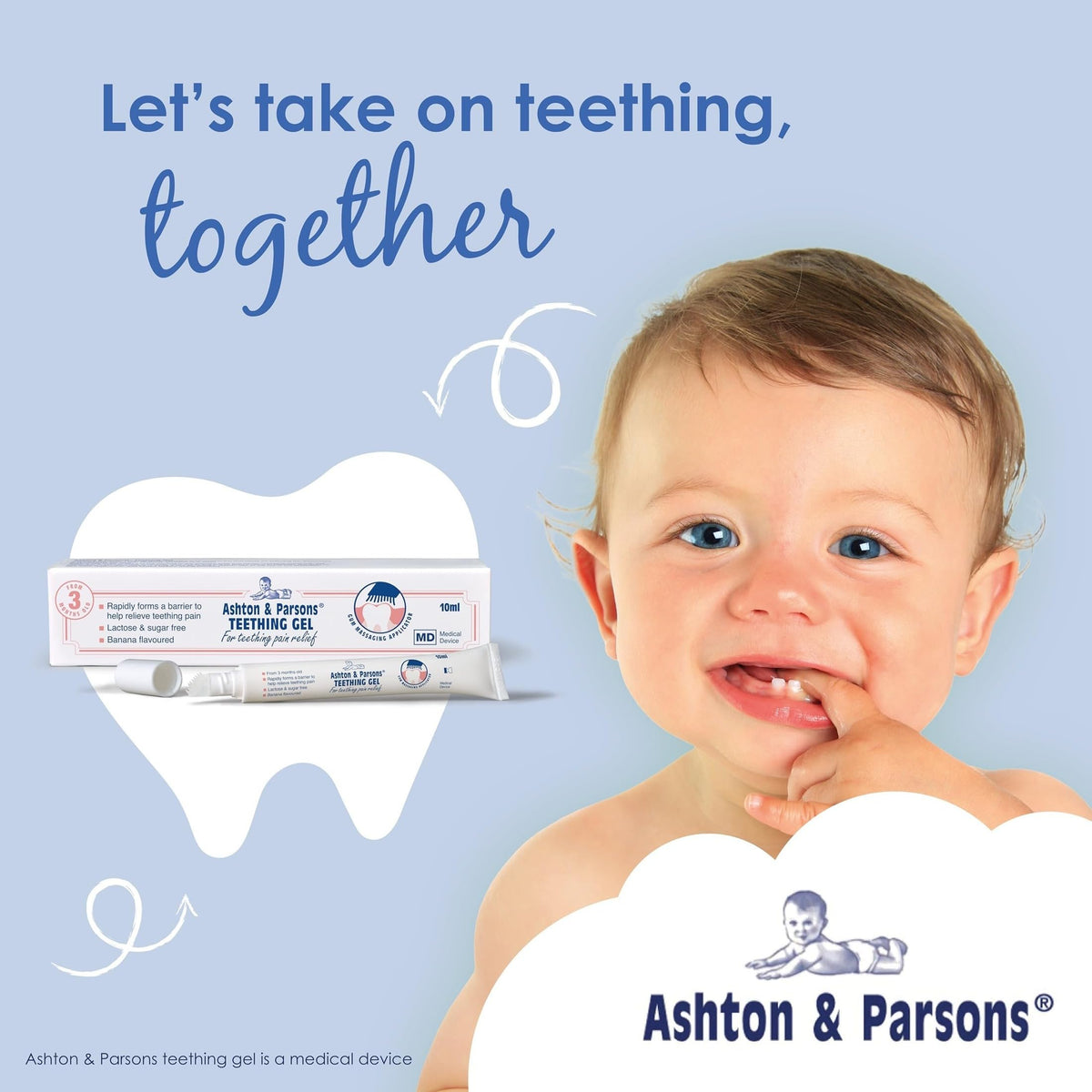 Ashton & Parsons Teething Powders, Pack of 30
