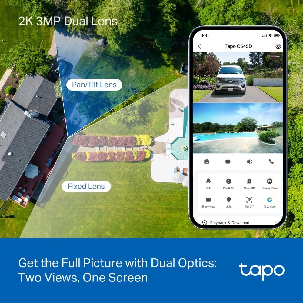 Tapo C310 2K 3MP Outdoor Security Camera CCTV Camera