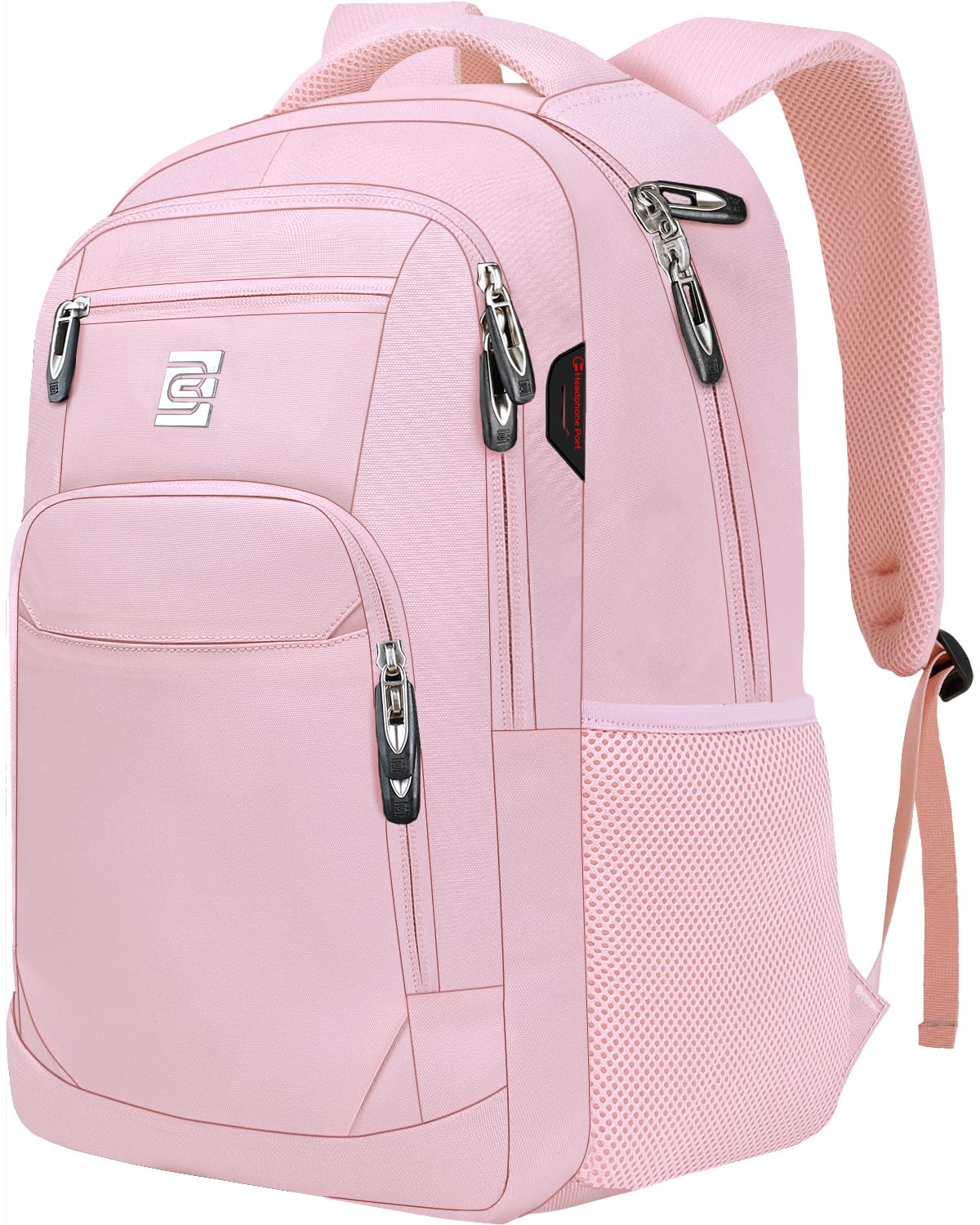 KASIBON Laptop Backpack for Men, Anti-Theft Travel Backpack Business