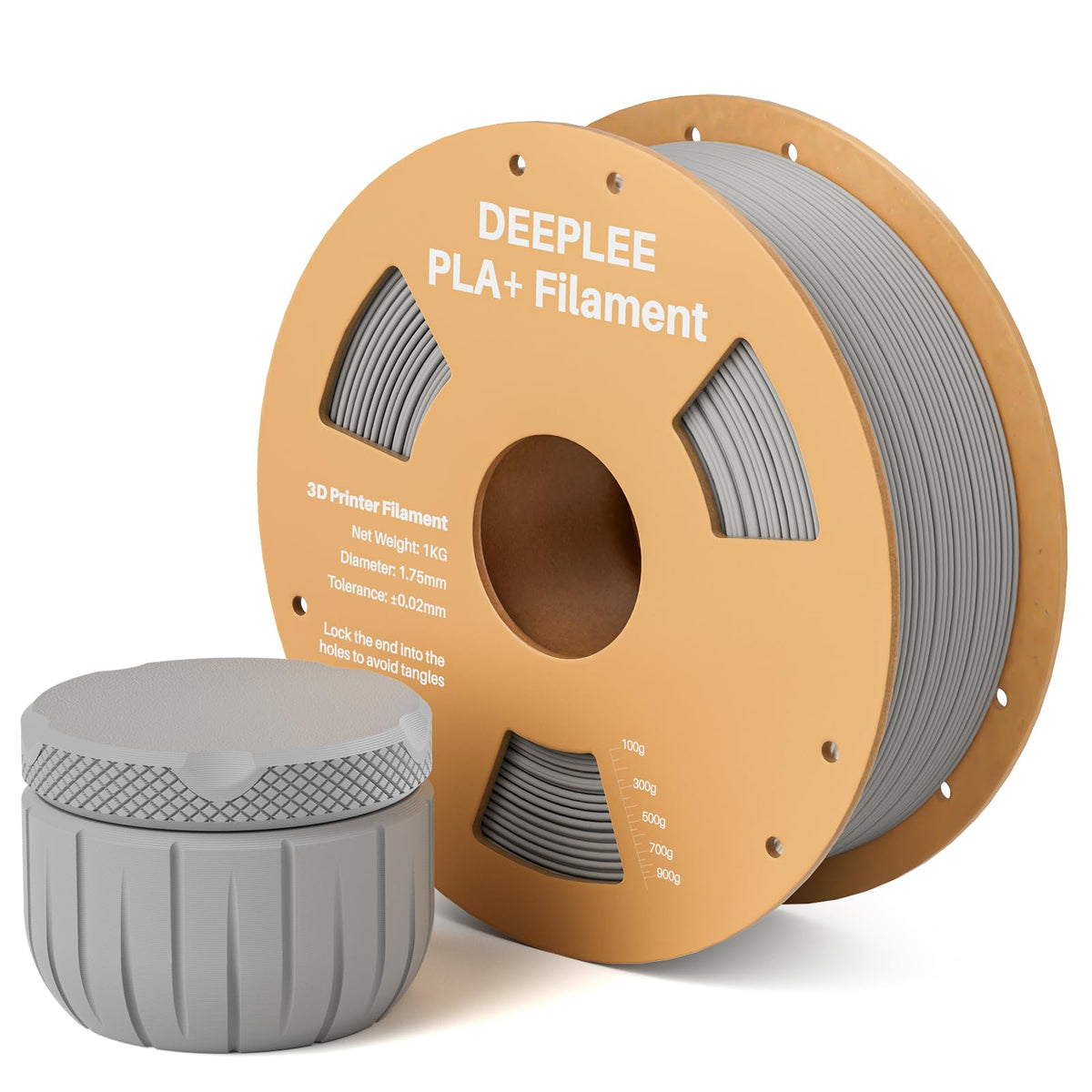 DEEPLEE PLA Plus 1.75mm Filament White 1kg
