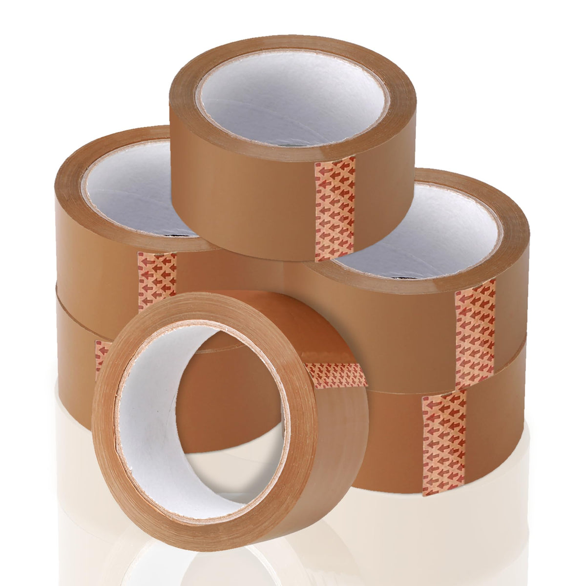 G4GADGET Pack of 3 Clear Packing Tape - Heavy Duty Transparent Tape 48mm x 66m - Ideal for Moving, Packing Boxes, and Secure Packaging
