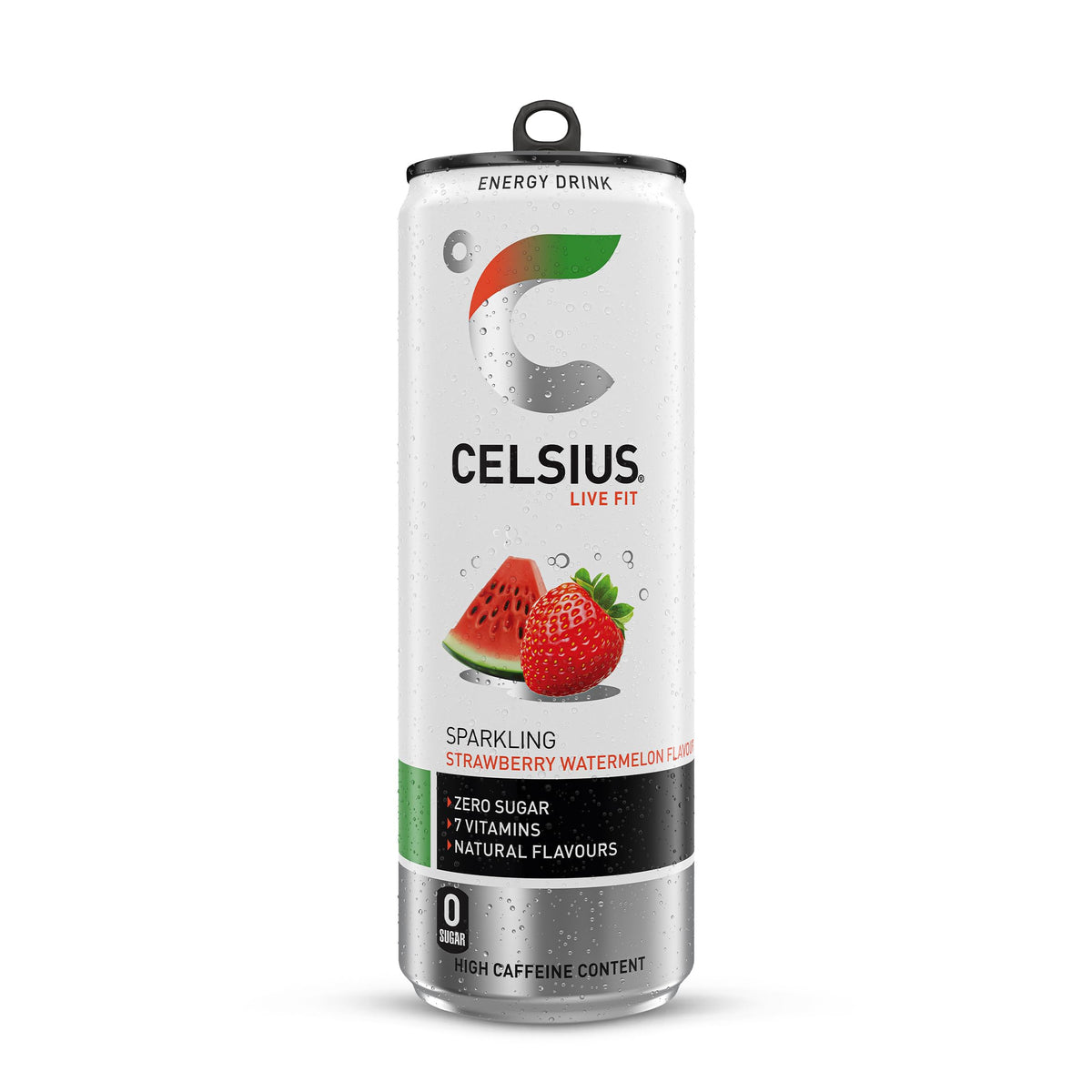 CELSIUS Energy Drink, Sparkling Mango Lemonade, Natural Flavours. No Artificial Colours, Sugar Free Energy Drinks, 355 mL, 4-Pack