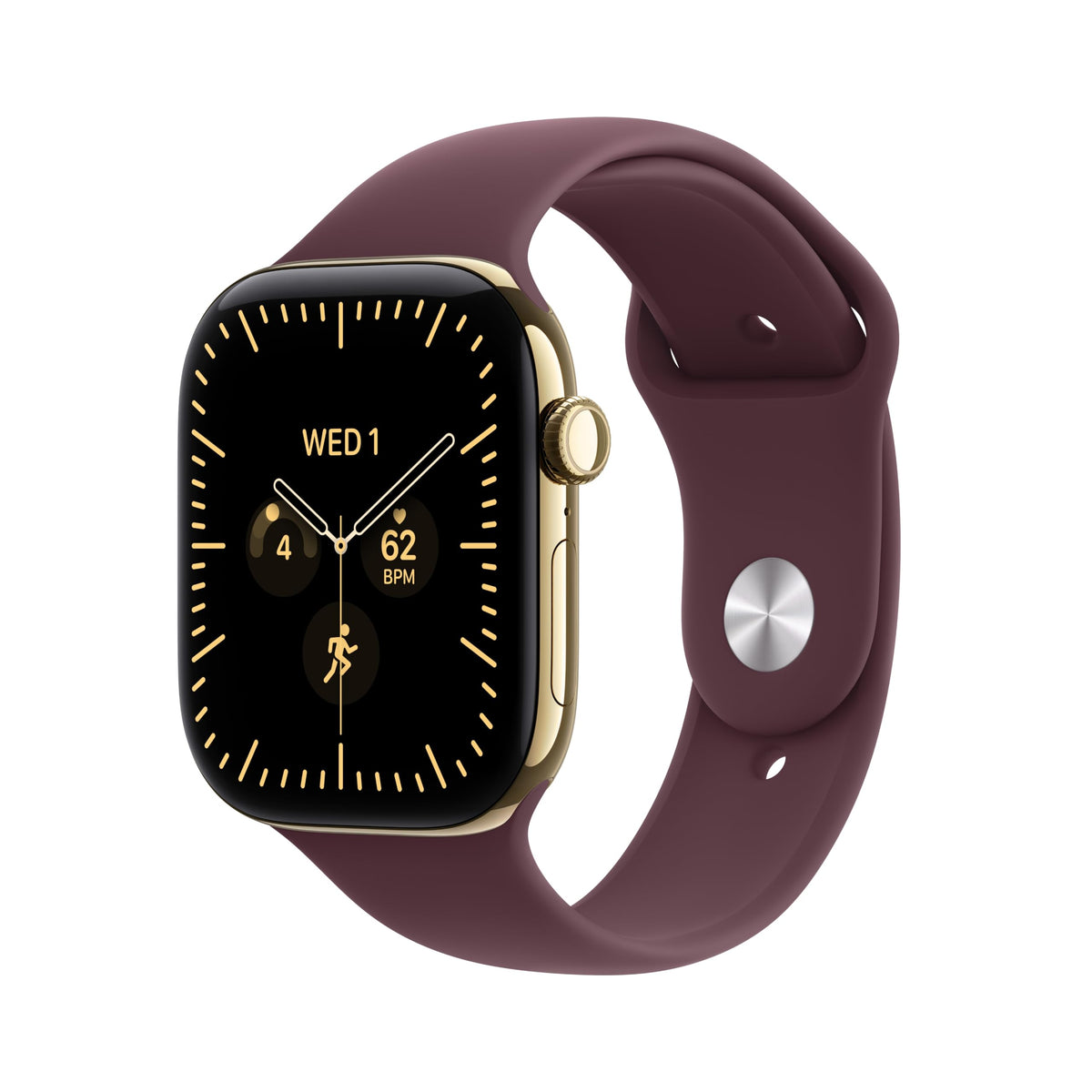 Apple Watch Series 12 GPS 46mm Smartwatch Dark Bronze Aluminium Case