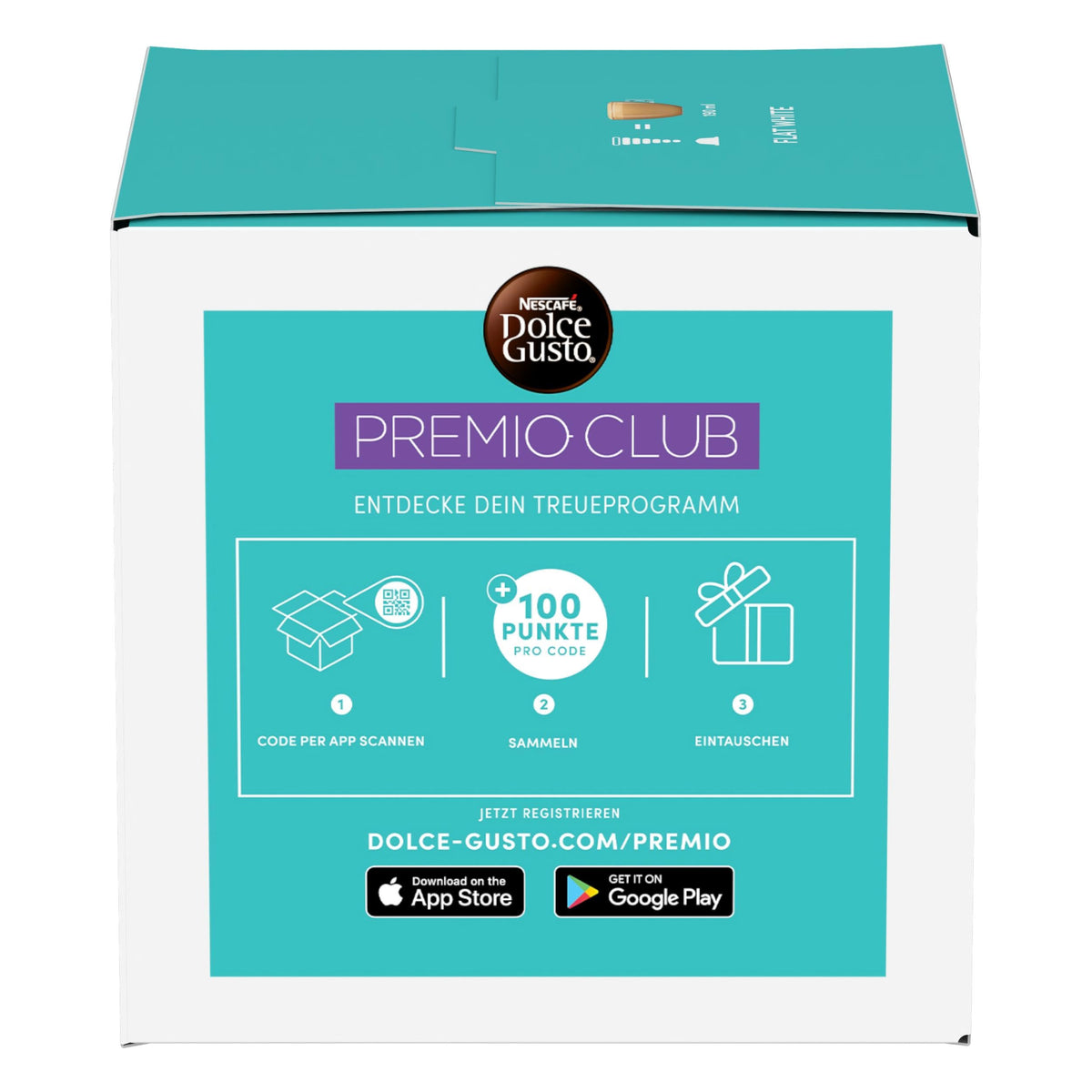 Nescafé Dolce Gusto Flat White Coffee Pods 16 Pods | Multipack of 3