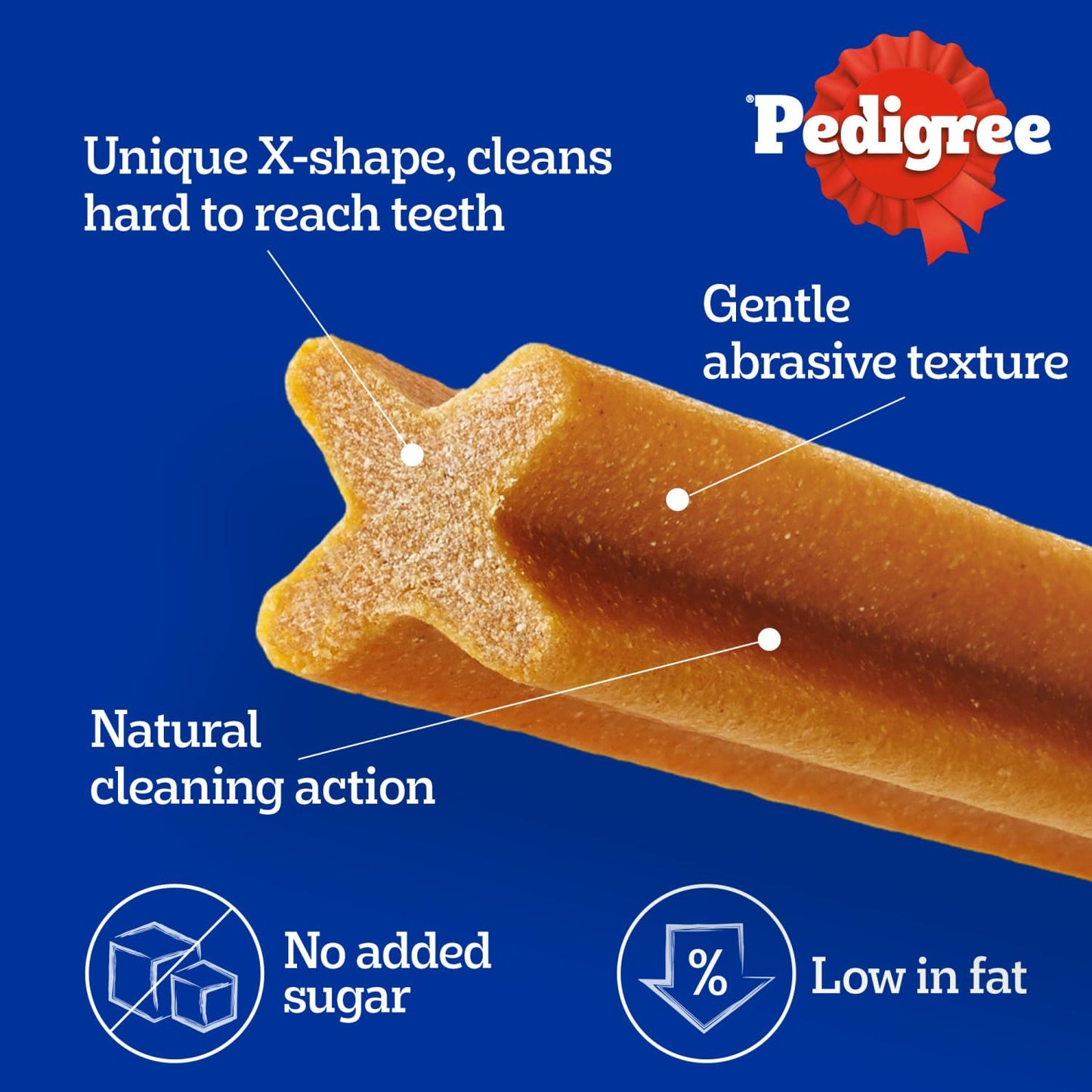 Pedigree DentaStix - Daily Dental Chews For Medium Dogs (10-25 kg), 112 Sticks