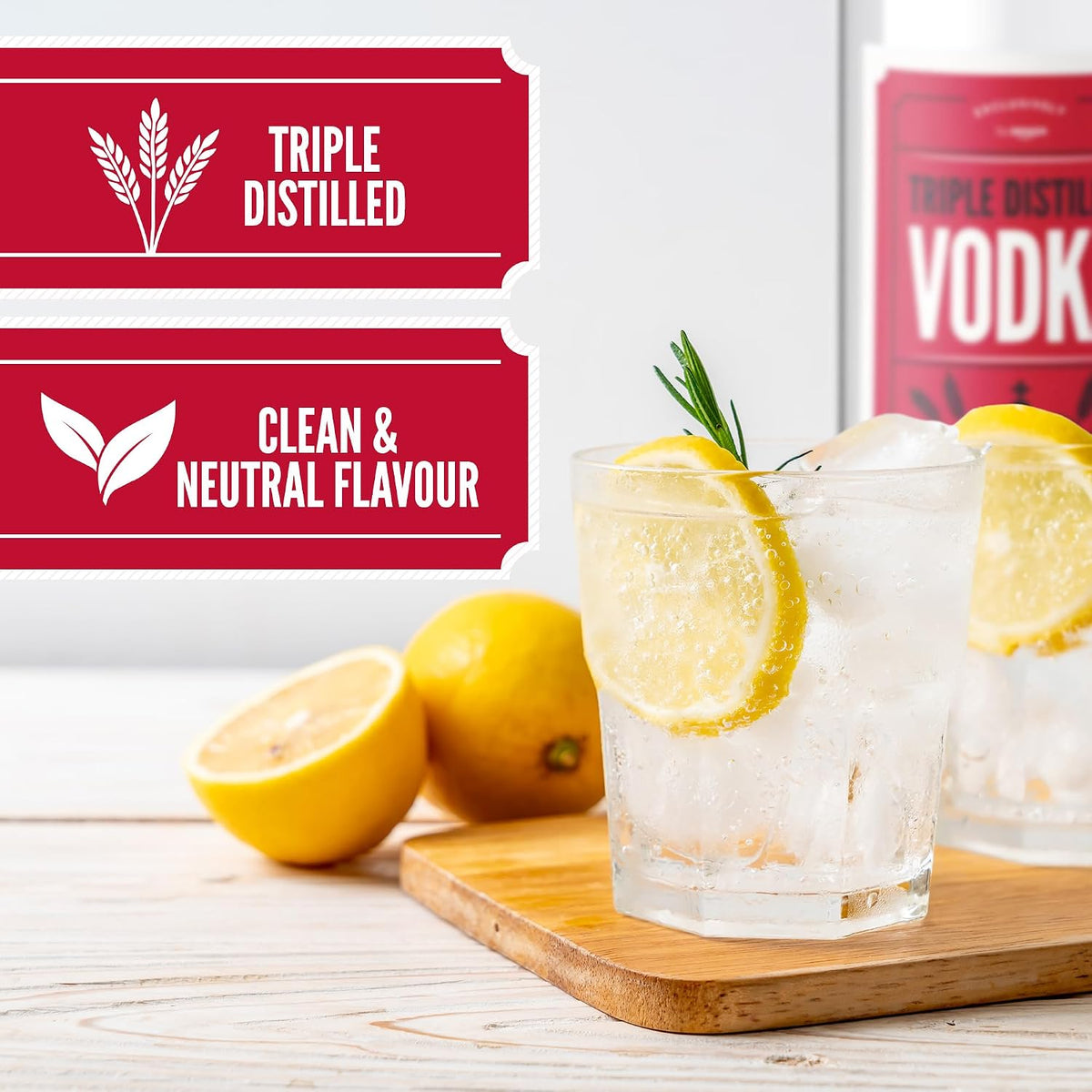 by Amazon Vodka | 37.5% ABV | 1L | Triple Distilled in the UK | Award-Winning Smooth Vodka | For Cocktails & Mixing