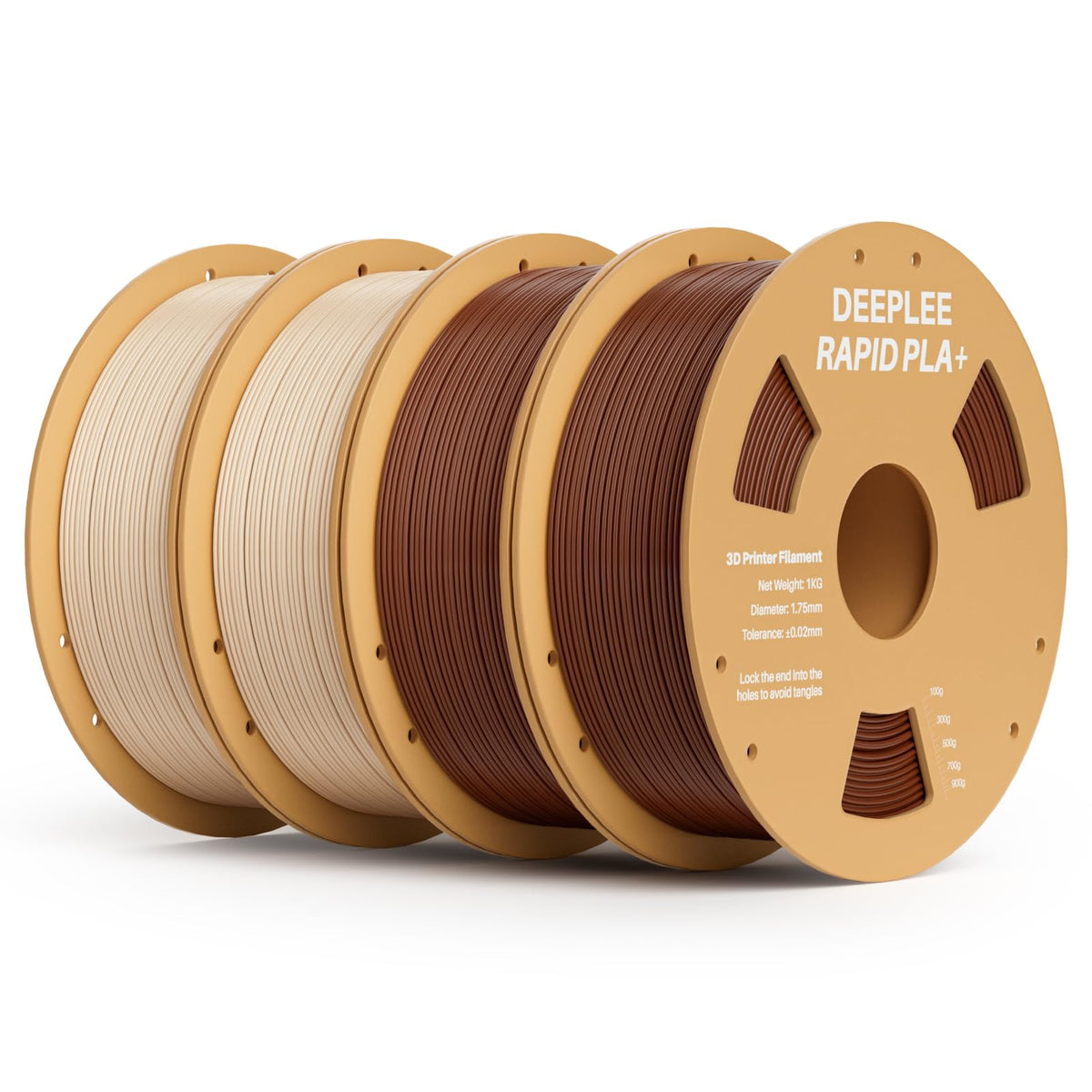 DEEPLEE Rapid PLA Plus Filament 1.75mm Orange 1kg