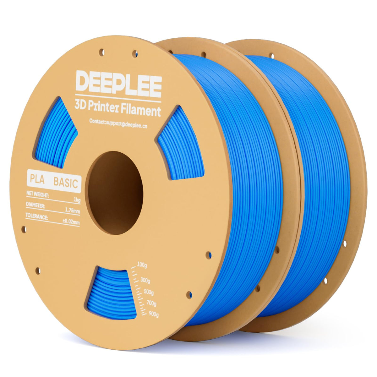 DEEPLEE PLA Filament 1.75mm, Basic 3D Filaments Beige 1kg