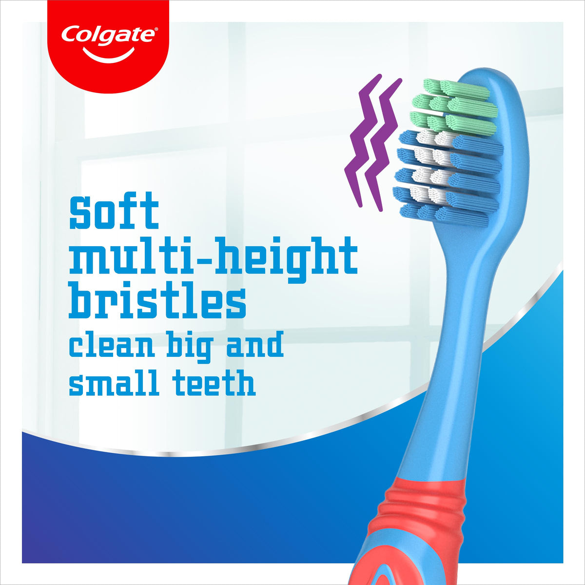 Colgate Kids Bluey Toothbrush 3-5 Years, 2 Pack