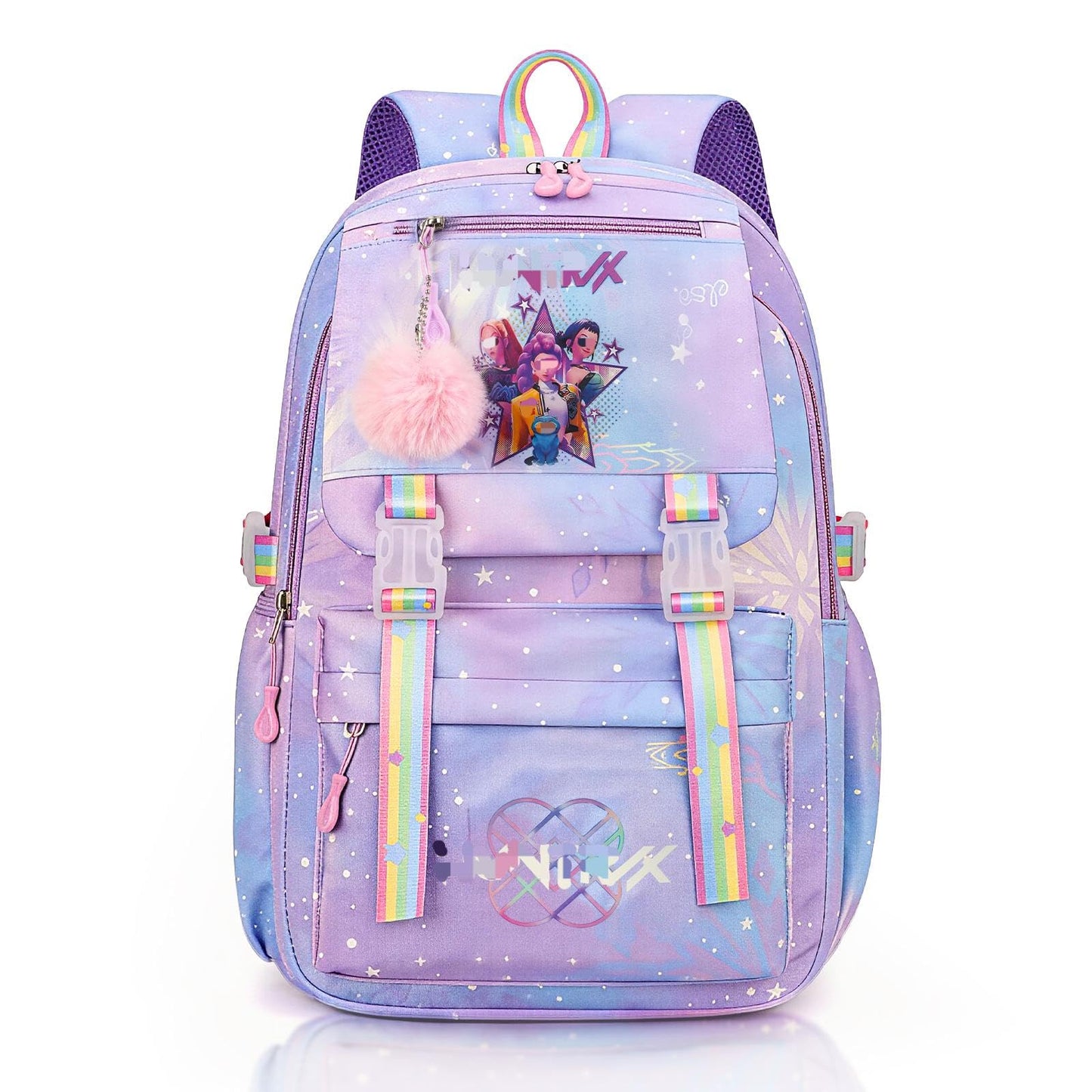 yumcute De-mn Backpack Kids, Teen Game School Bags, Children Primary Schoolbag, Children's School Backpack, 17 Inch Large Capacity Travel Rucksack Waterproof Boys Girls Book Bags for Aged 3-12 Years