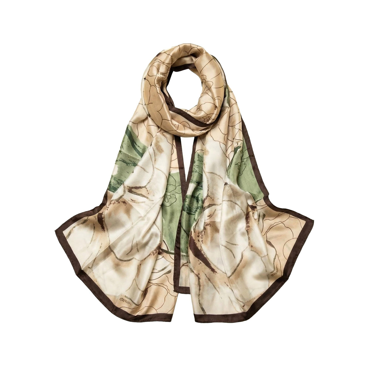Trillion London® Silk Shawl Birthday Gifts for Women - Designer Silk Scarf