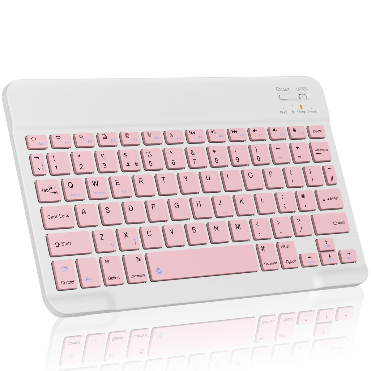 NOOX Bluetooth Keyboard for iPad, Galaxy Tablets, SmartPhones