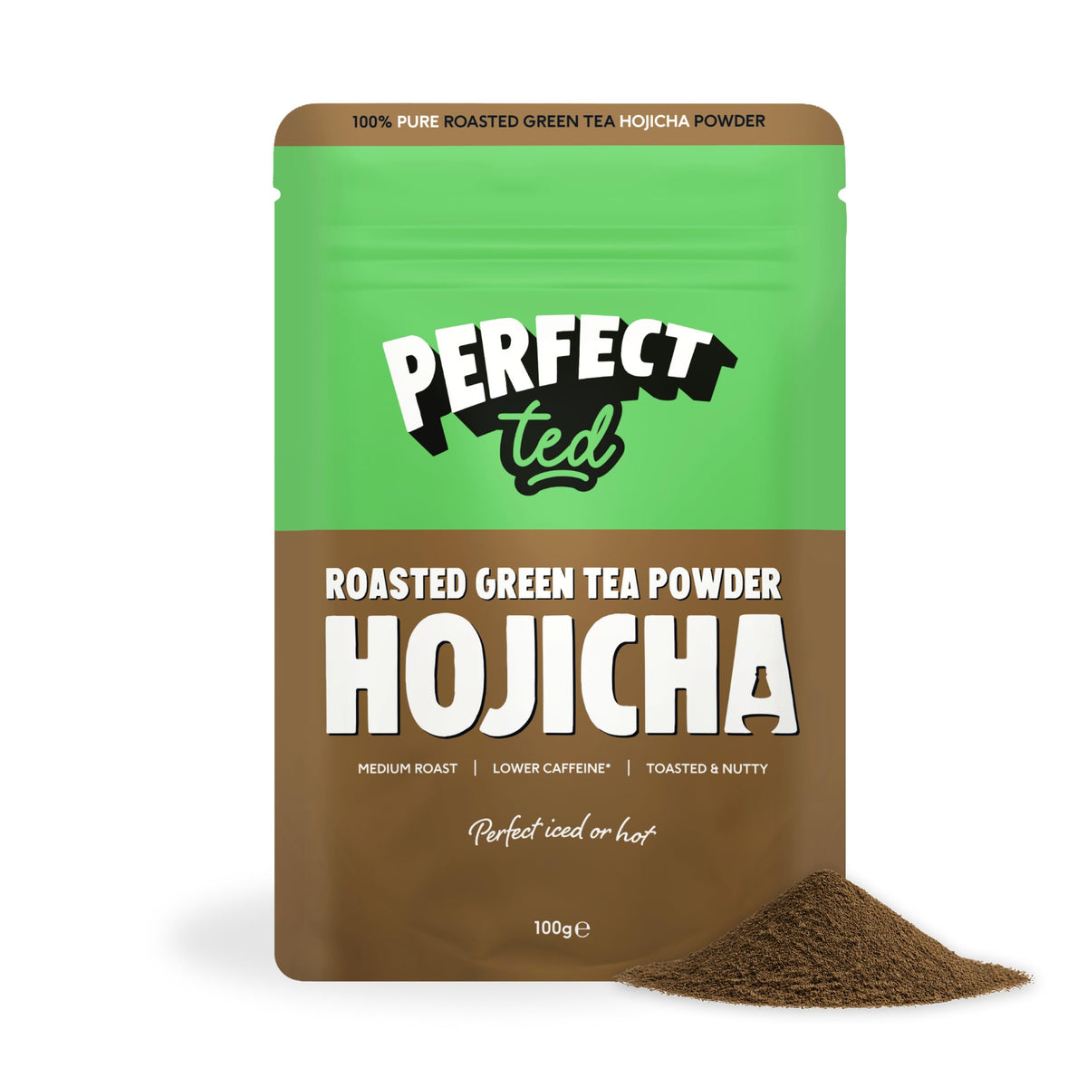 PerfectTed Matcha Powder | Organic Ceremonial Grade Japanese Matcha | 30g