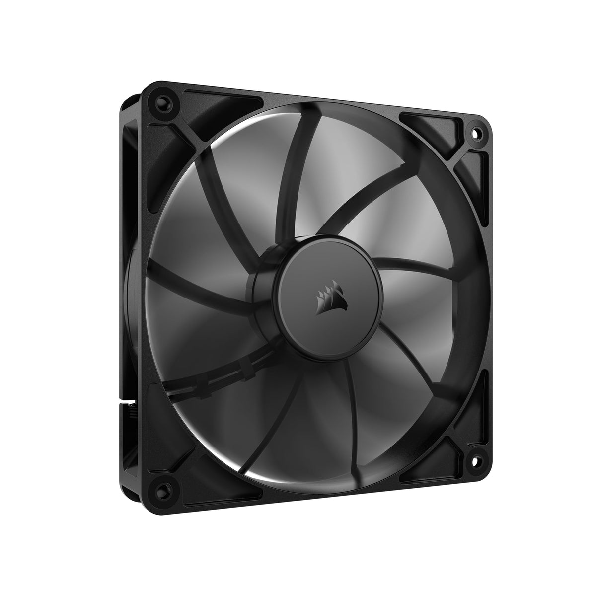 CORSAIR RS120 ARGB 120mm PWM Fans – Daisy-Chain Connection – Low-Noise – Magnetic Dome Bearing – Triple Pack – White