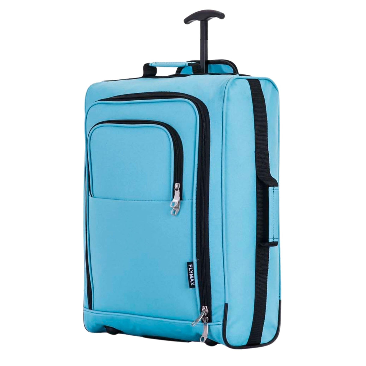 Easyjet 45x36x20 Carry on Suitcase Approved Underseat Cabin Bag Case Lightweight Hand Luggage 1.3kg 33L Black